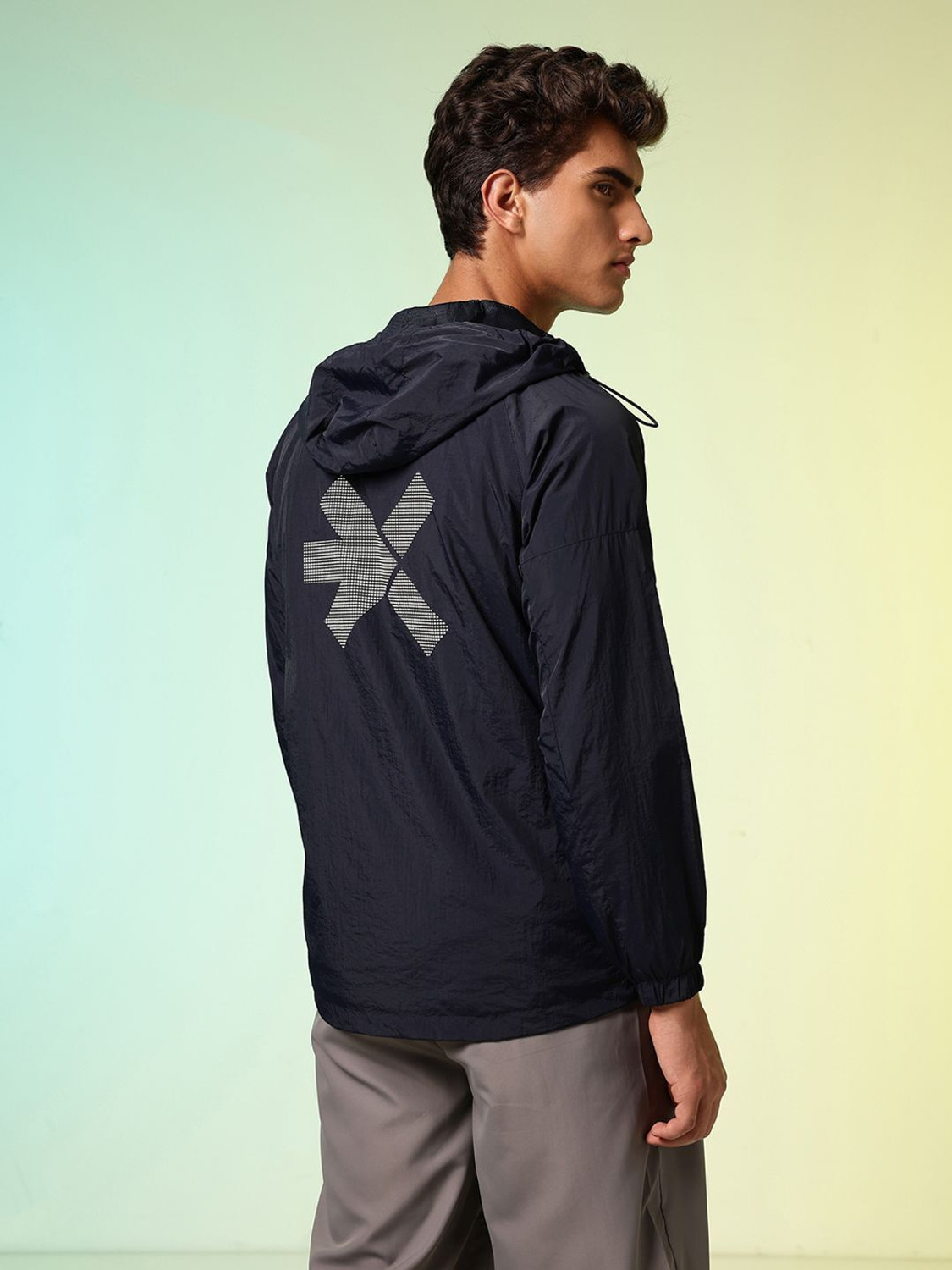 Image of HRX by Hrithik Roshan Full Sleeve Printed Men Jacket