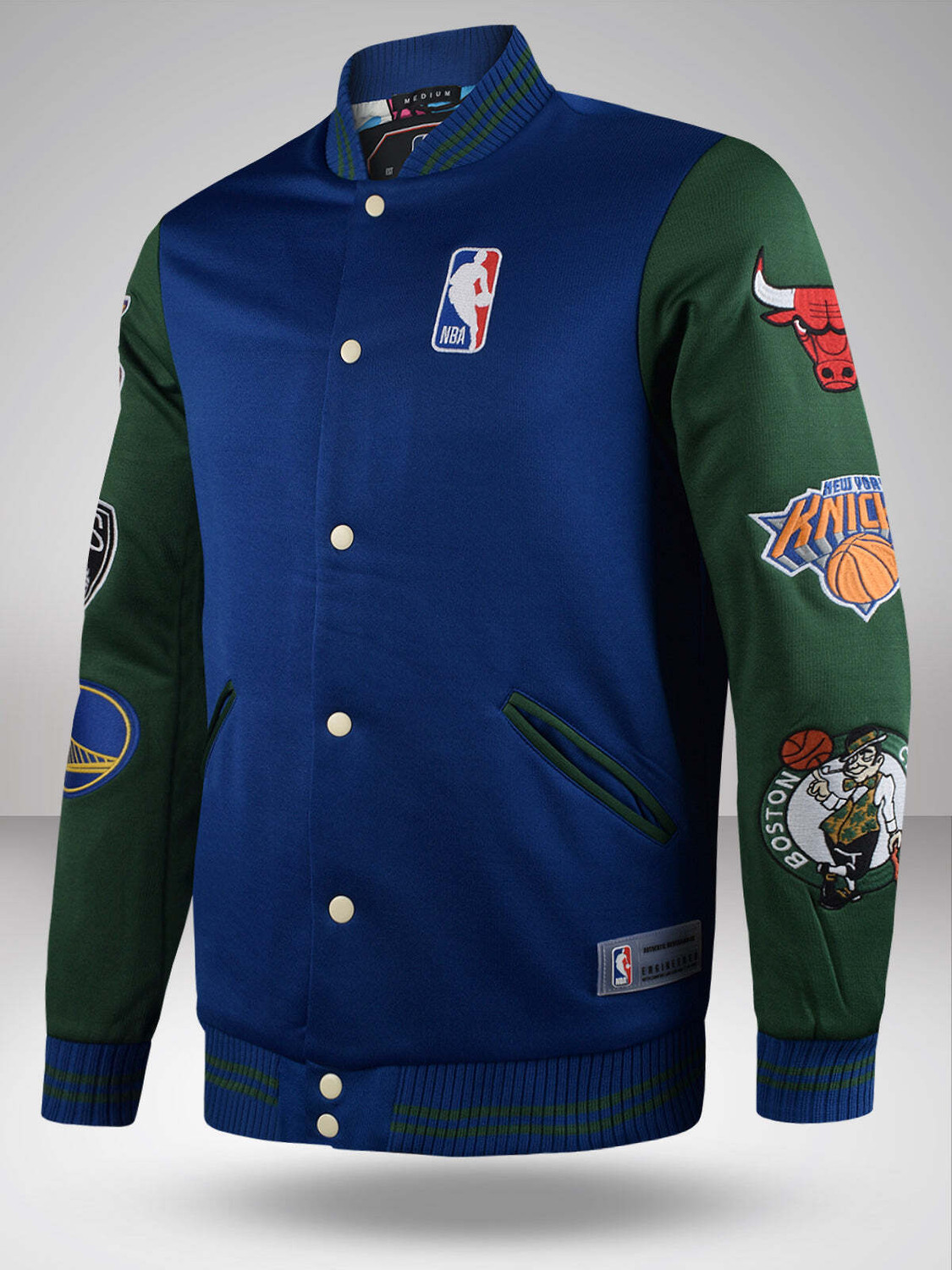 Image of Shop The Arena NBA Full Sleeve Printed Men Jacket