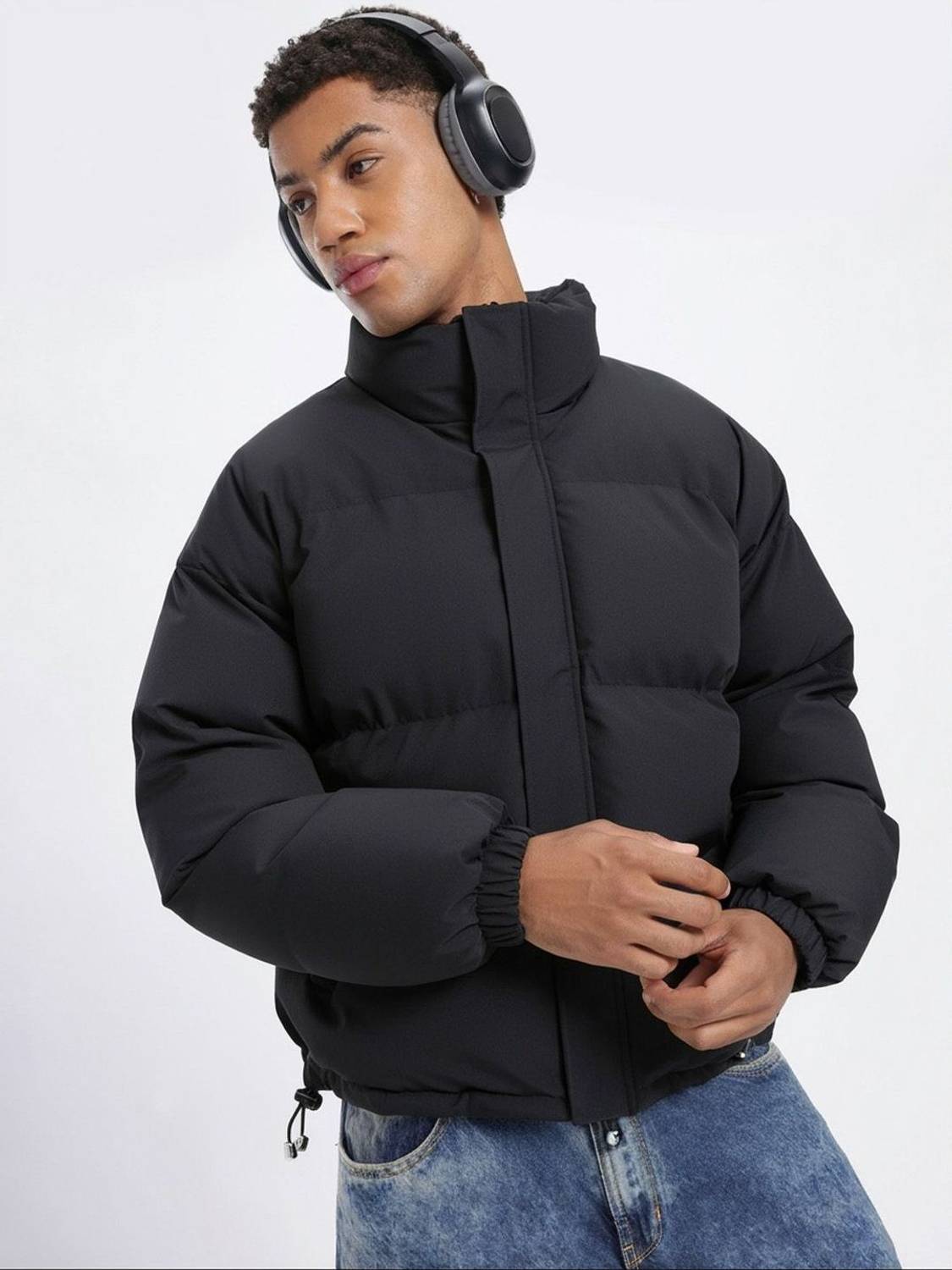 HERE&NOW Full Sleeve Solid Men Jacket