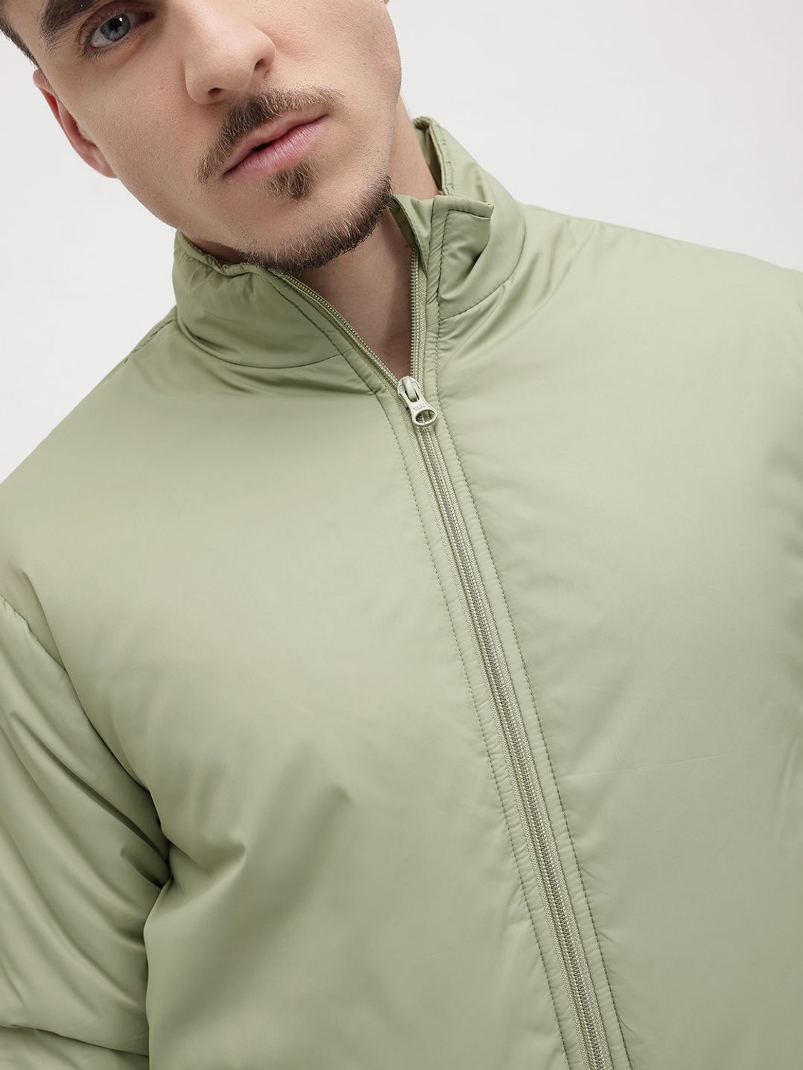 Image of Roadster Full Sleeve Solid Men Jacket