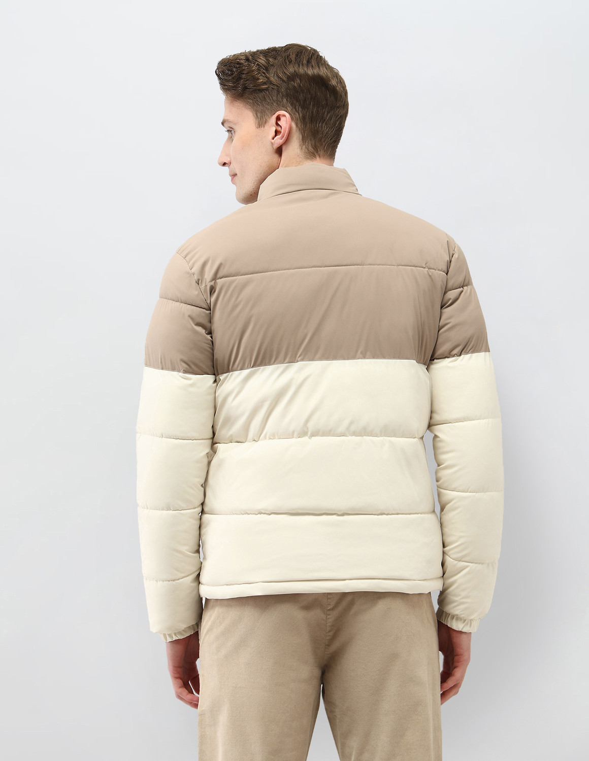 Image of U.S. POLO ASSN. Full Sleeve Colorblock Men Jacket