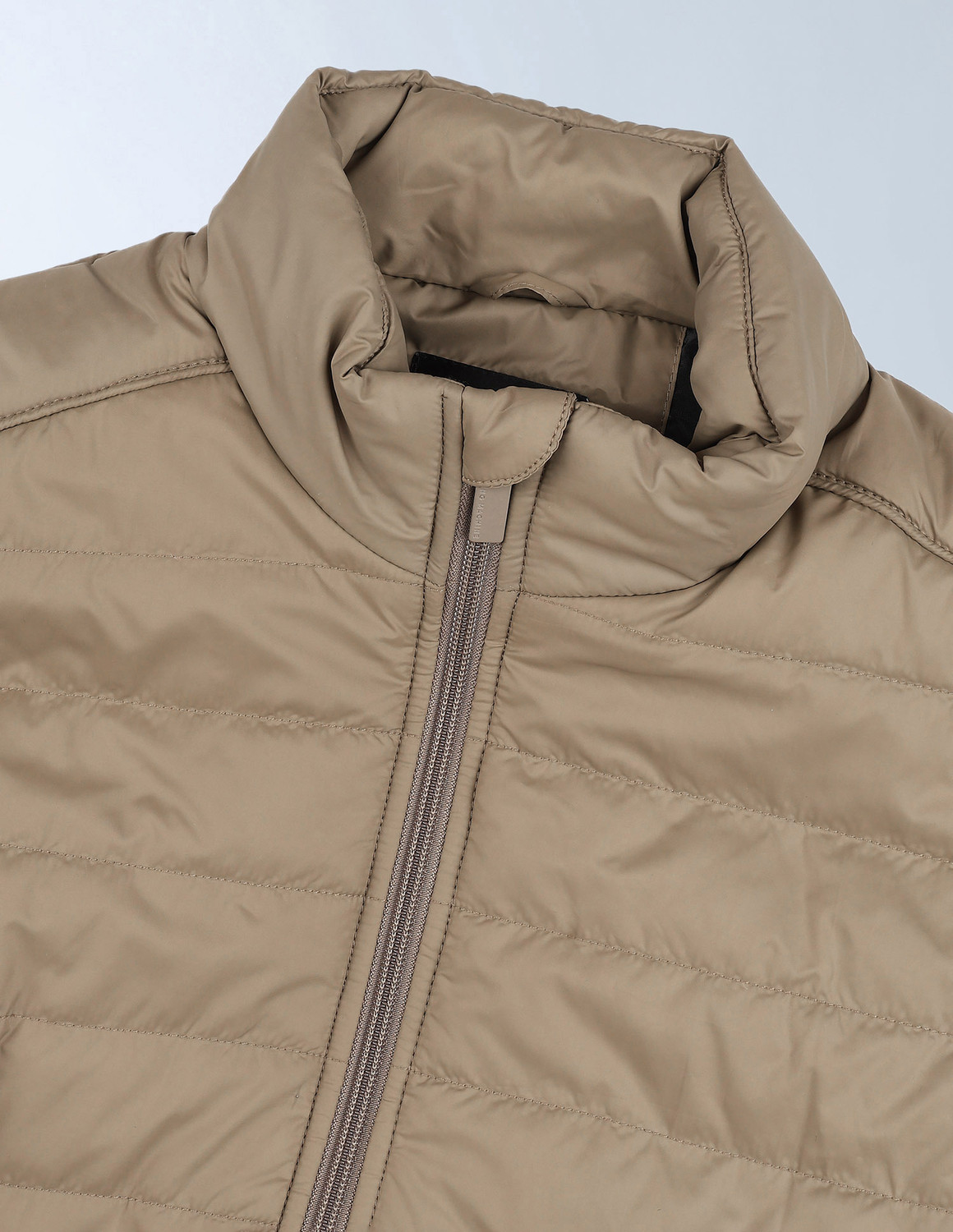 Image of FLYING MACHINE Men Solid Puffer Jacket