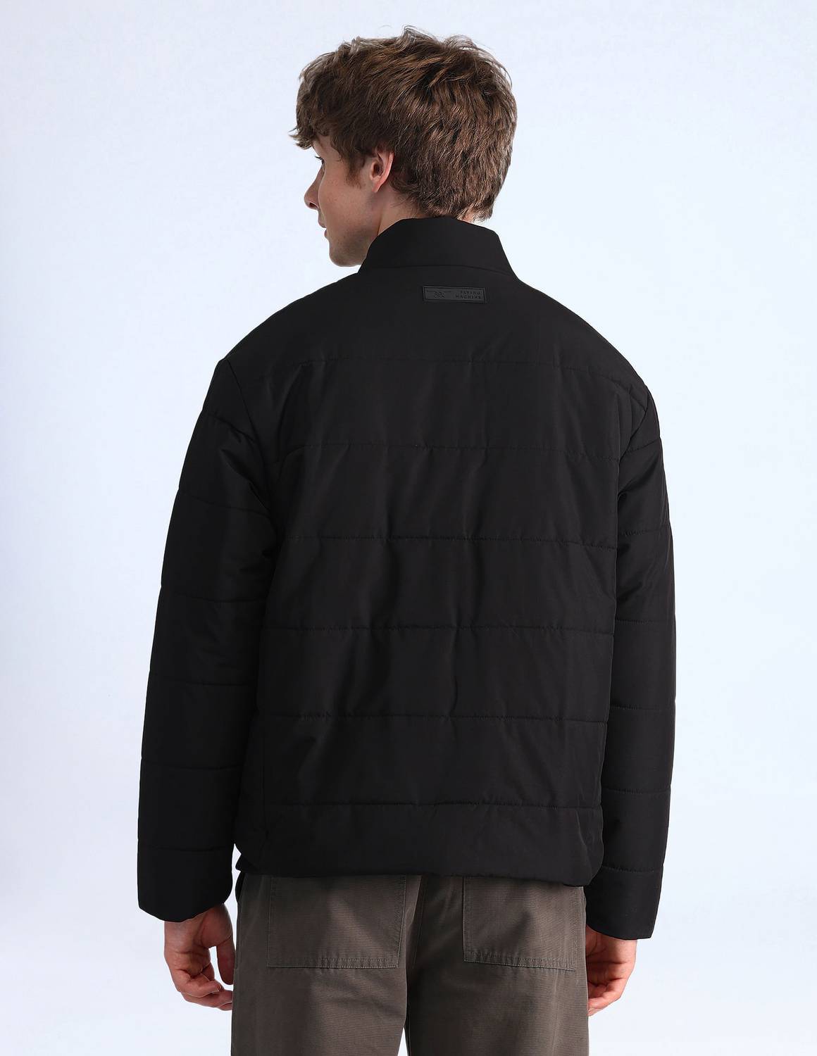 FLYING MACHINE Men Full Sleeve Solid Jacket - Image 2