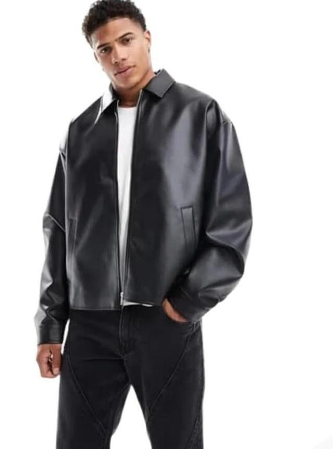 Image of NAYABE Full Sleeve Solid Men Jacket