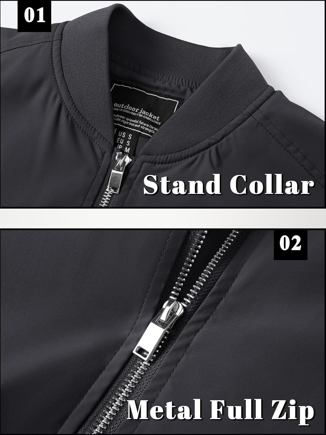 Image of TI INTERNATIONAL Full Sleeve Solid Men Jacket