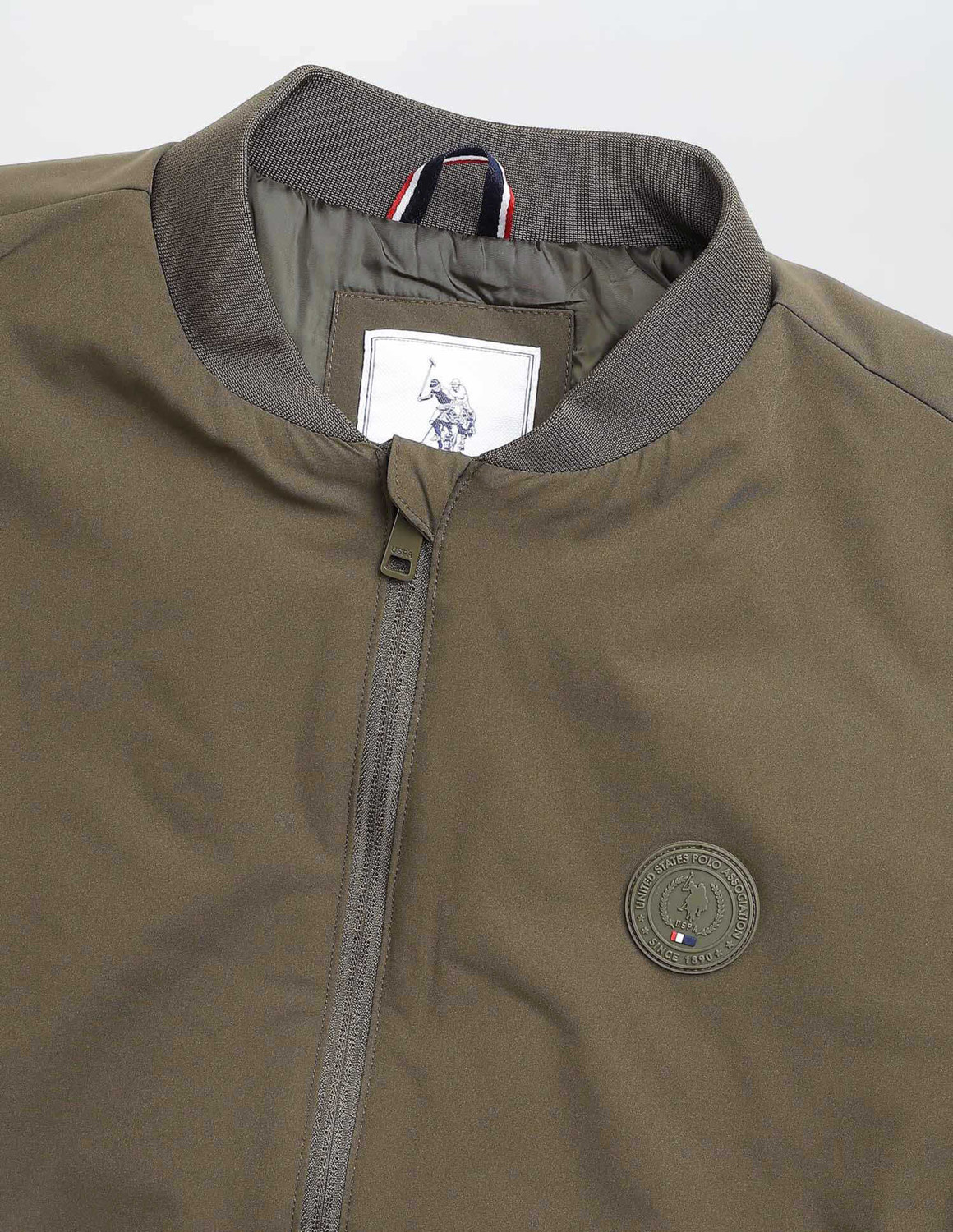 Image of U.S. POLO ASSN. Full Sleeve Solid Men Jacket
