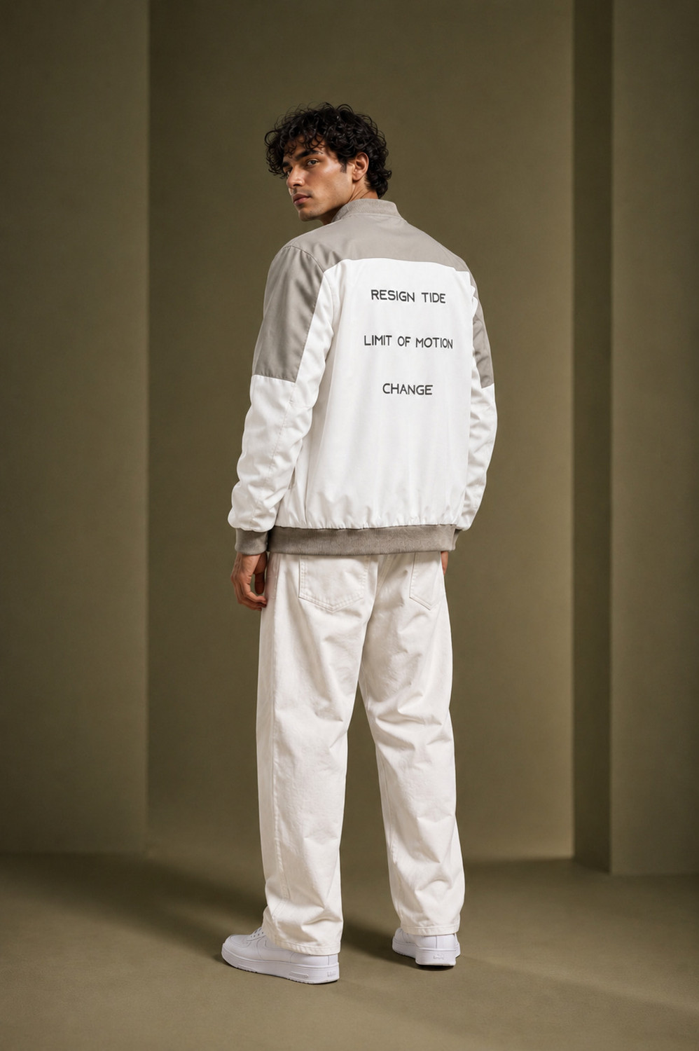 Image of LIZBEE Full Sleeve Colorblock Men Jacket