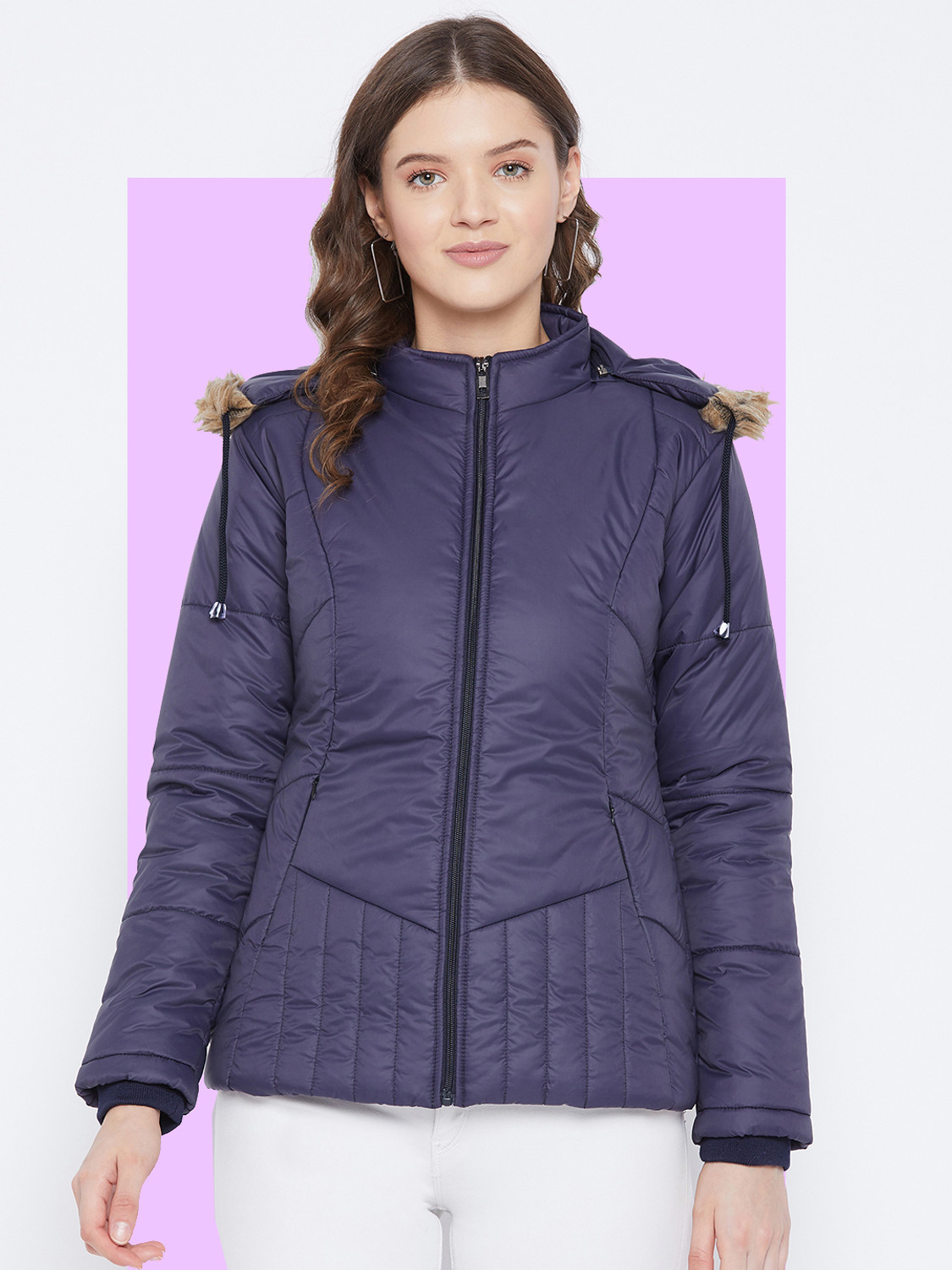Image of VERO AMORE Full Sleeve Solid Women Jacket