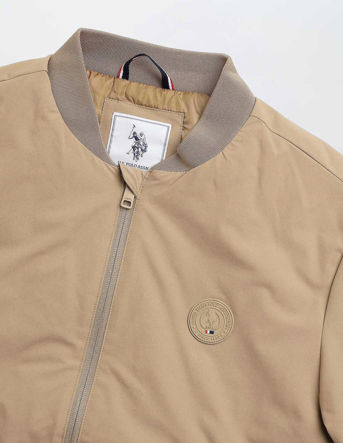 Image of U.S. POLO ASSN. Full Sleeve Solid Men Jacket