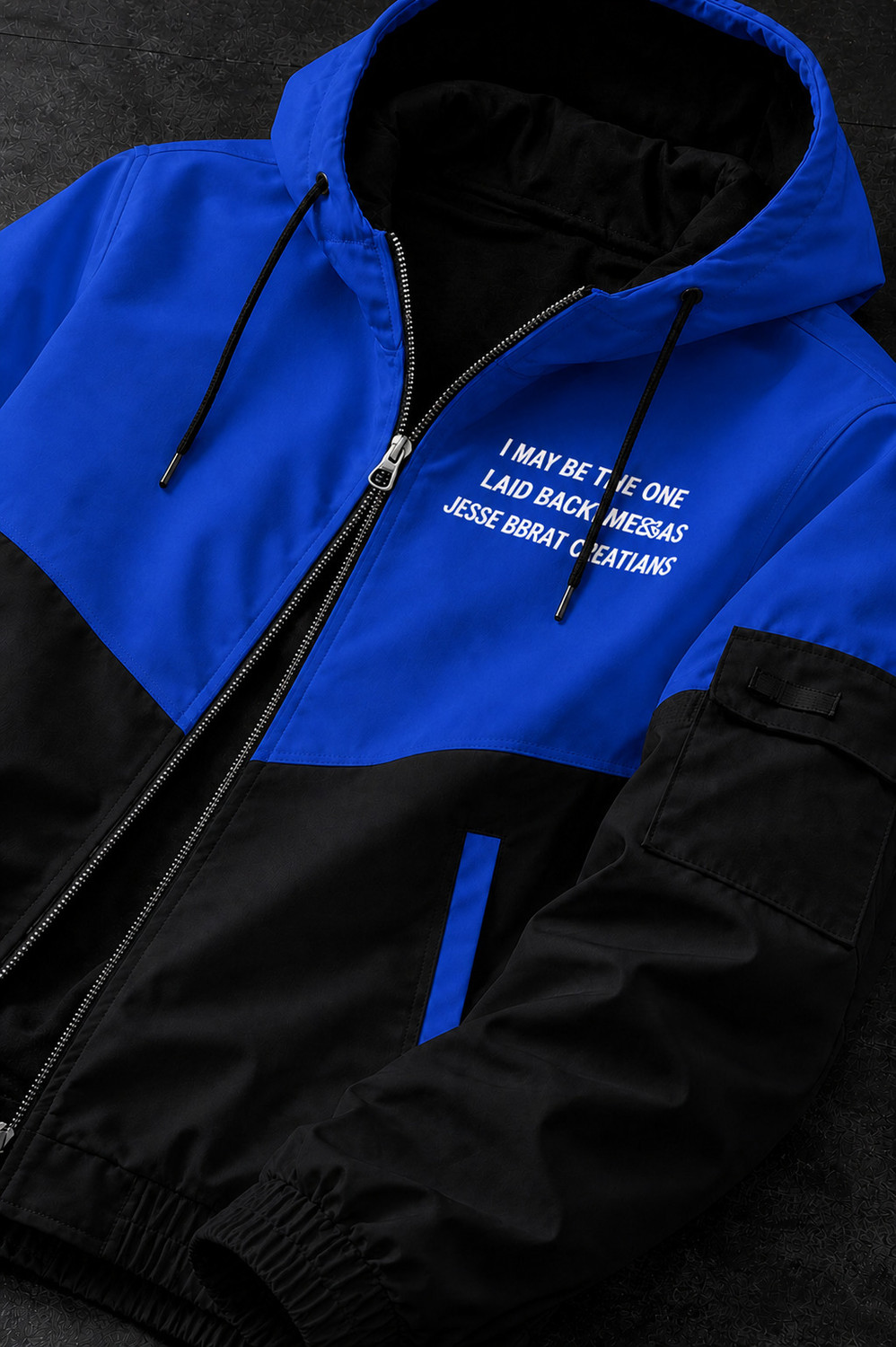 Image of DEVICE OF MW Full Sleeve Colorblock Men Jacket