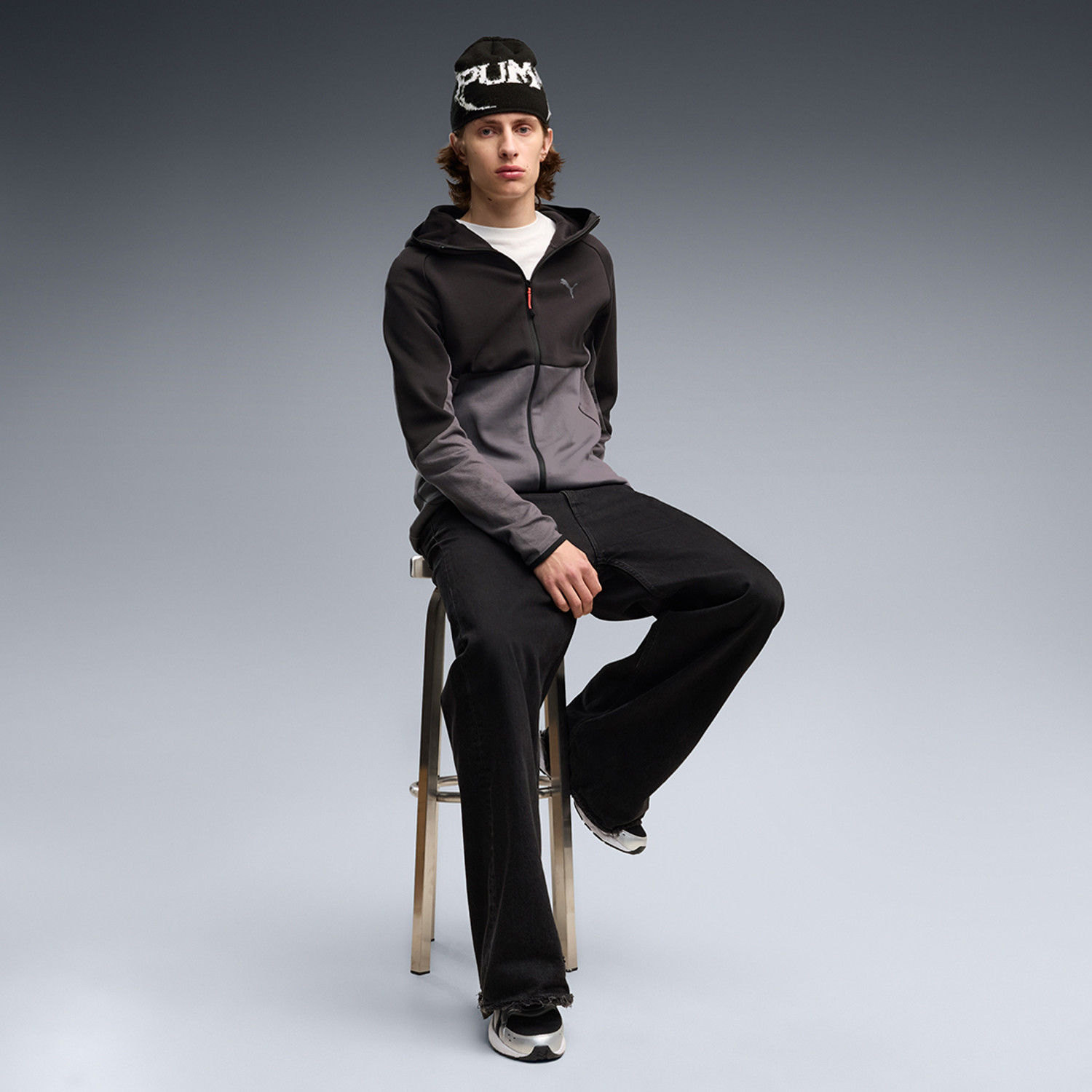Image of PUMA Full Sleeve Colorblock Men Jacket