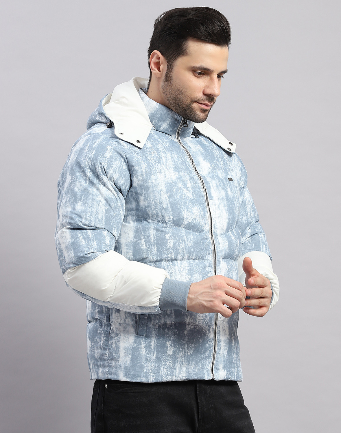Image of MONTE CARLO Full Sleeve Solid Men Jacket