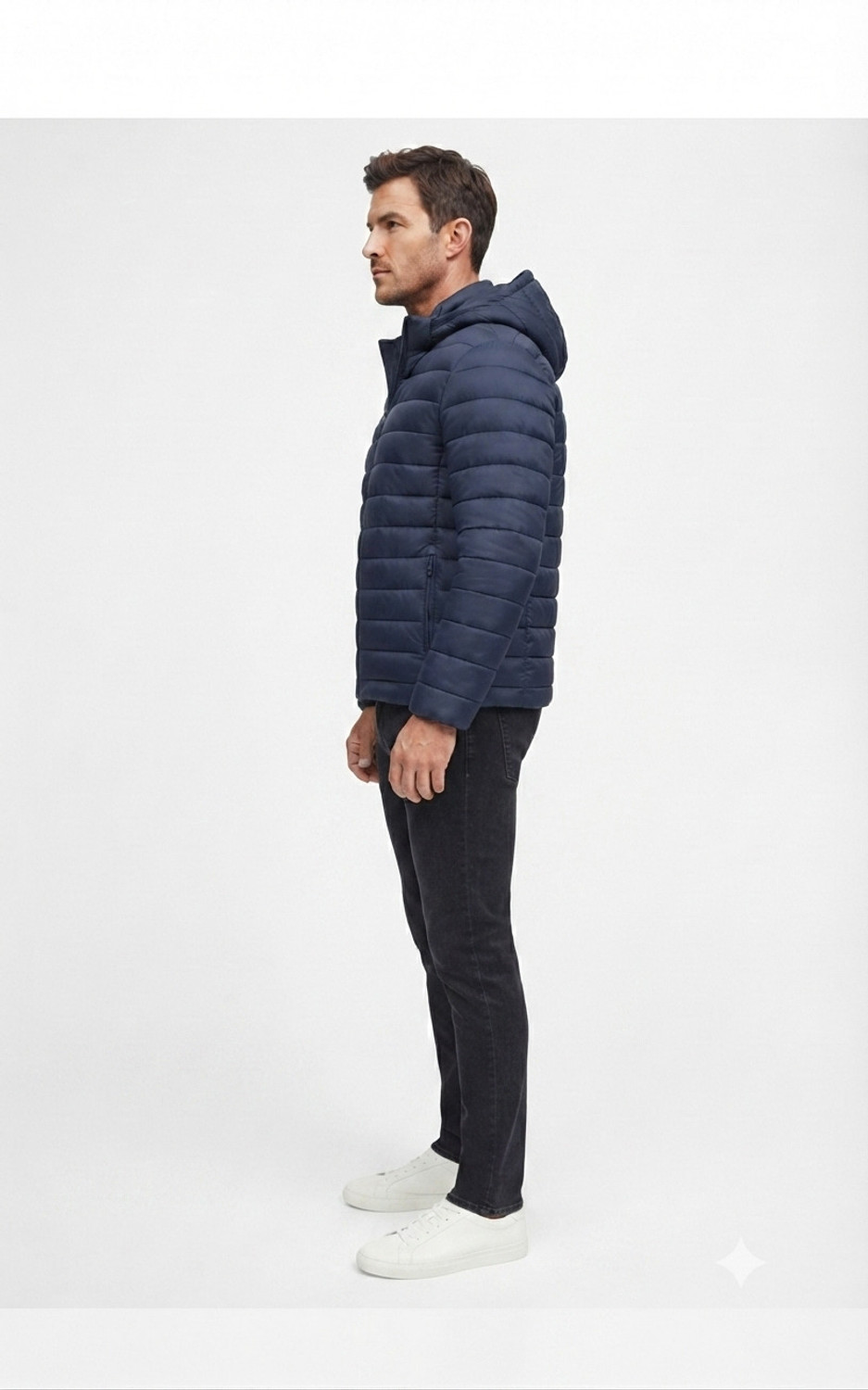 Image of THE FASHION CREATIONS Men Solid Puffer Jacket