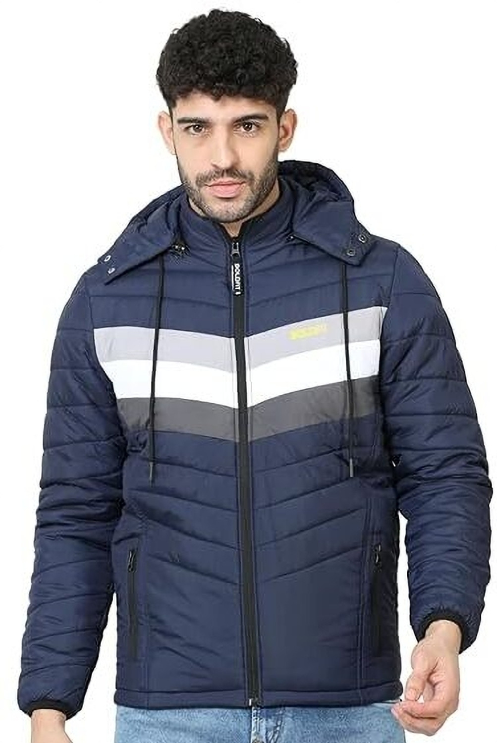 Image of BOLDFIT CLOTHING Full Sleeve Colorblock Men Jacket