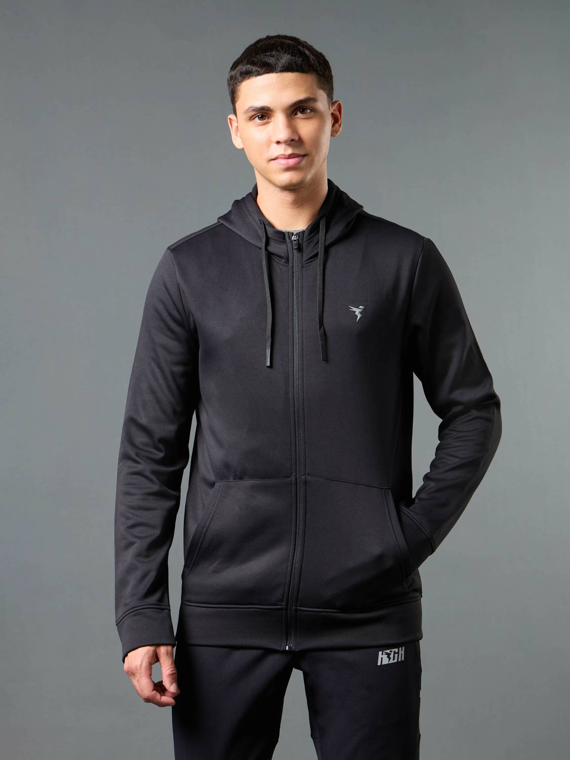 TECHNOSPORT Full Sleeve Solid Men Jacket - Image 1