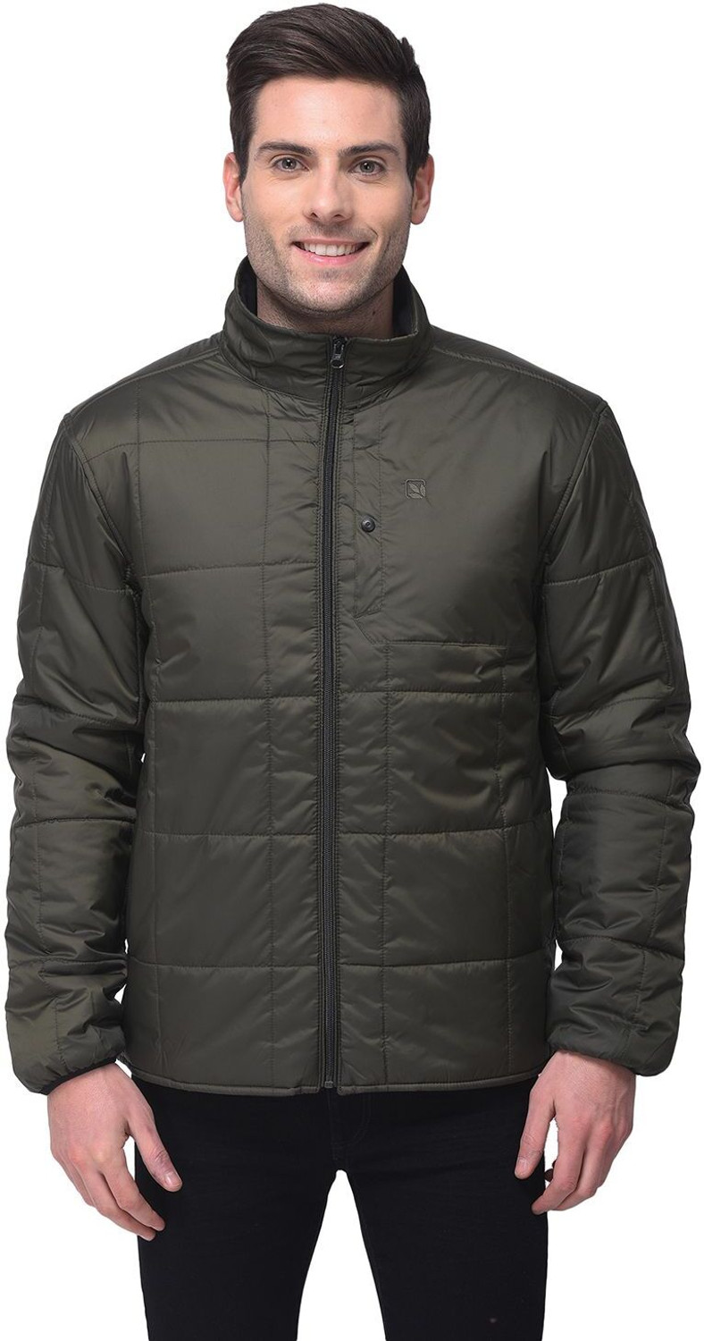 Image of WOODLAND Men Solid Casual Jacket