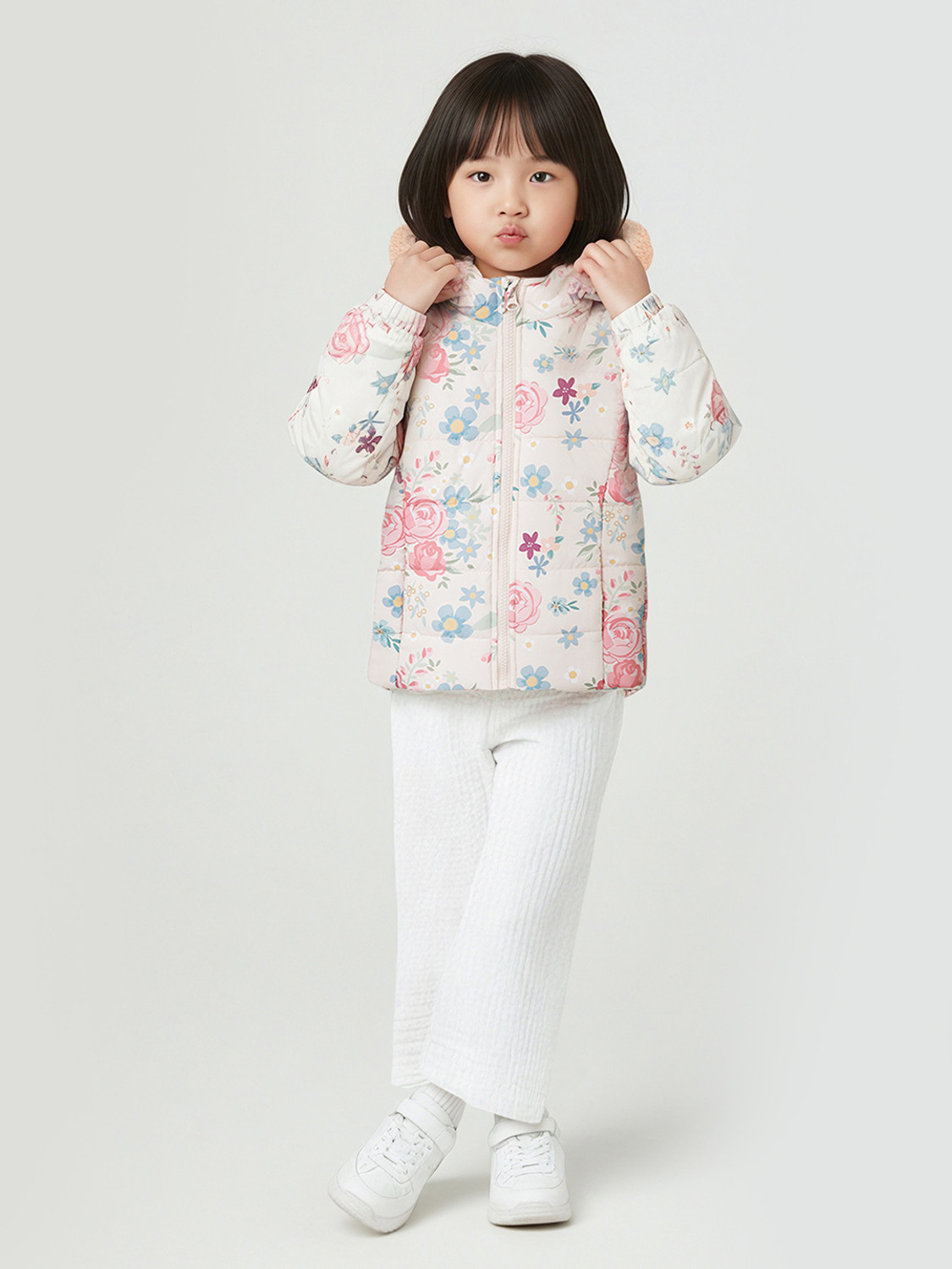 Image of MAX Full Sleeve Printed Girls Jacket