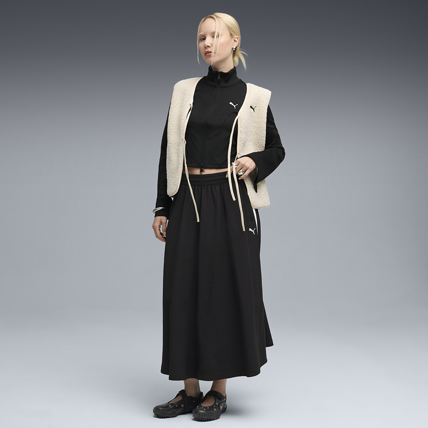 Image of PUMA Full Sleeve Solid Women Jacket