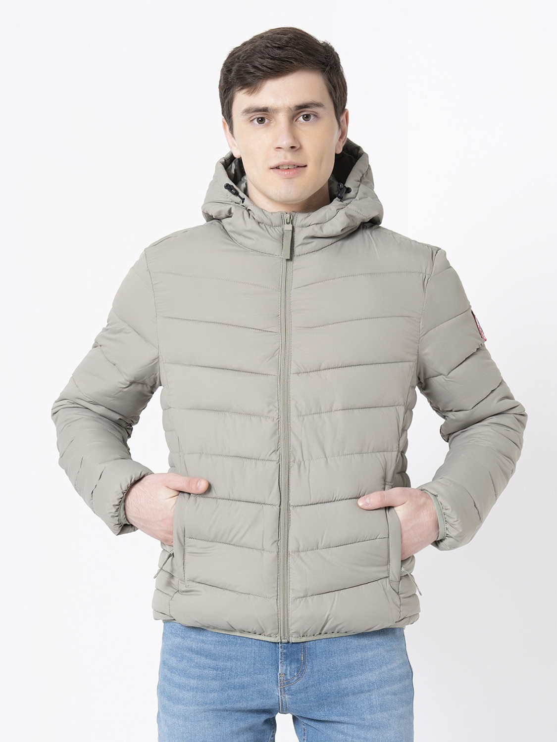 Image of RED TAPE Full Sleeve Solid Men Jacket