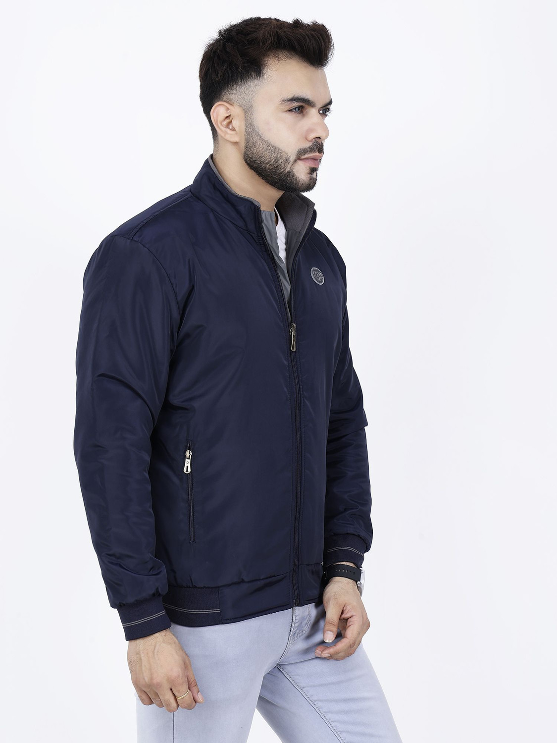 Image of Dollar Full Sleeve Solid Men Jacket