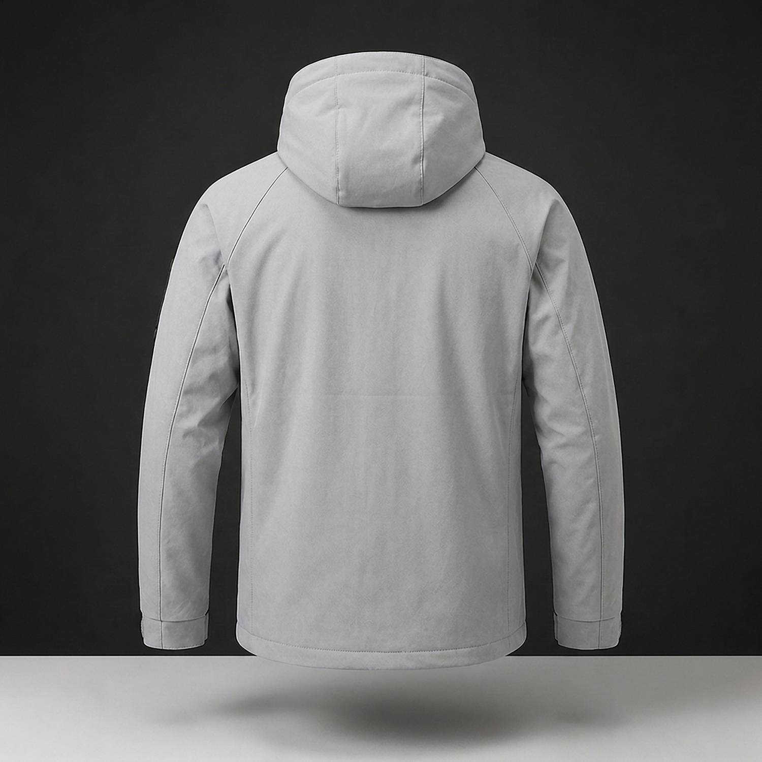 Men Solid Casual Jacket - Image 5