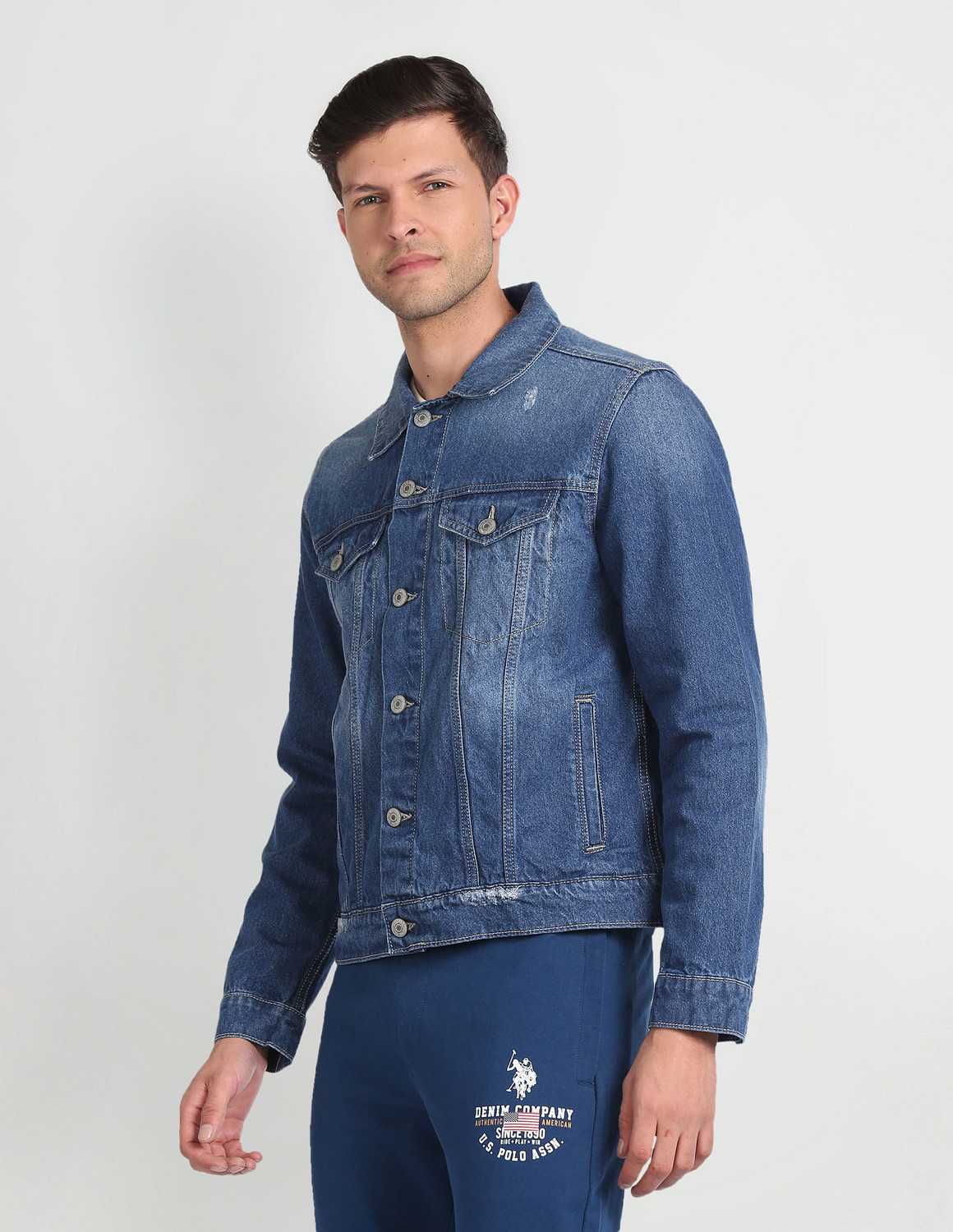 Image of U.S. POLO ASSN. Men Washed Jacket