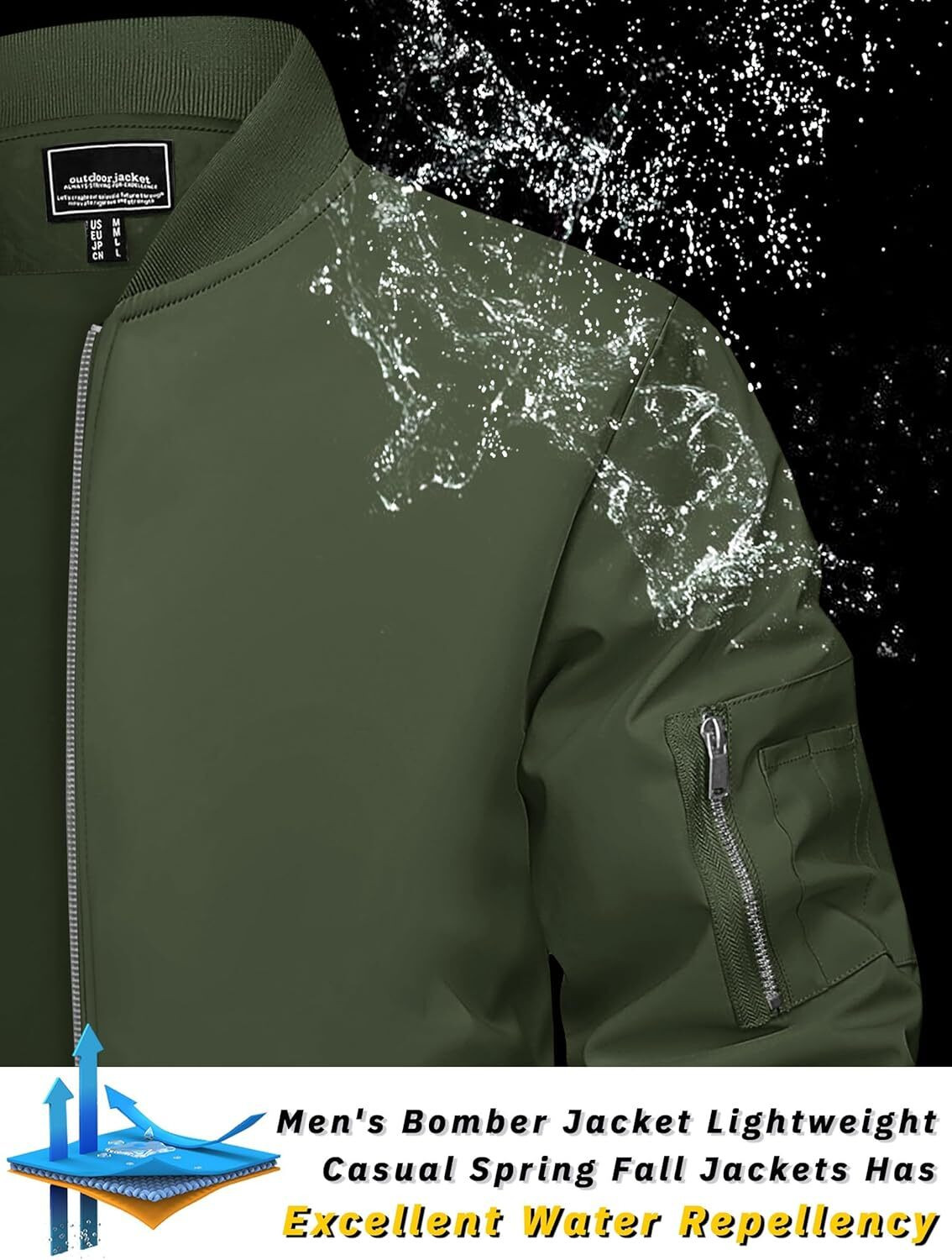 Image of TI INTERNATIONAL Full Sleeve Solid Men Jacket