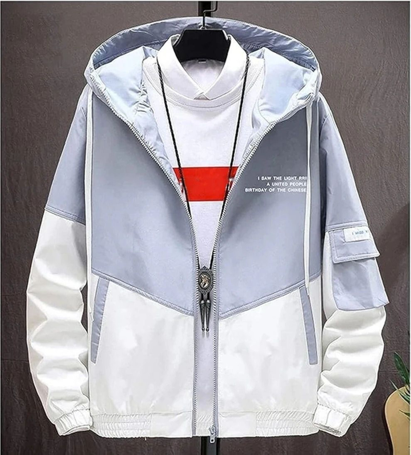 Image of MOTREX Full Sleeve Colorblock Men Jacket