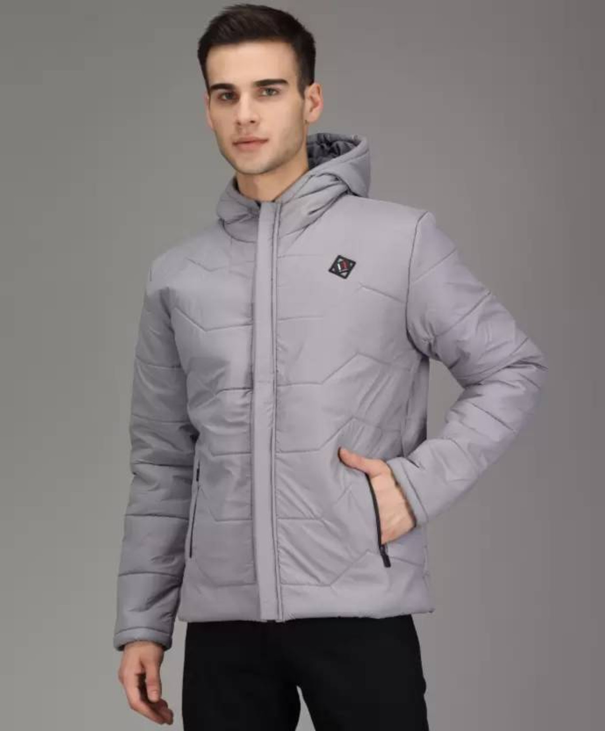 Image of Mia Fashion Full Sleeve Solid Men Jacket