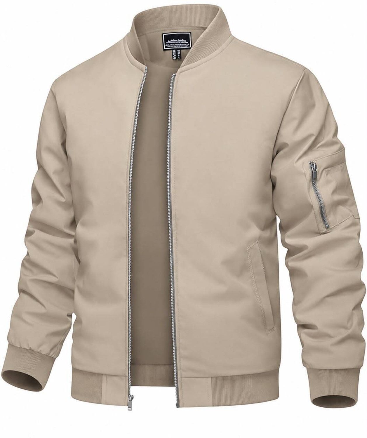 Image of PESCHET Full Sleeve Solid Men Jacket