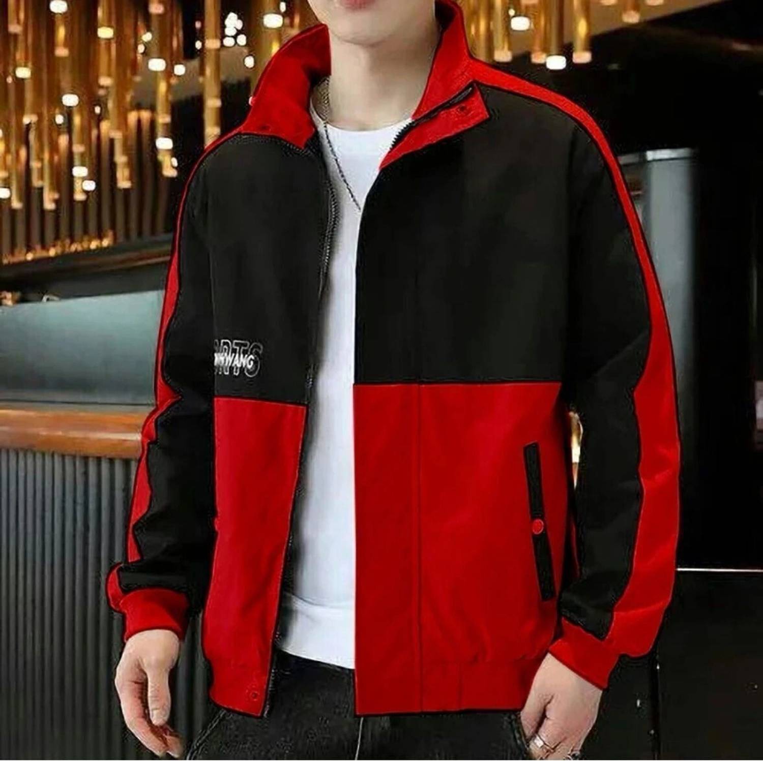 ROXFID Full Sleeve Colorblock Men Jacket - Buy ROXFID Full Sleeve