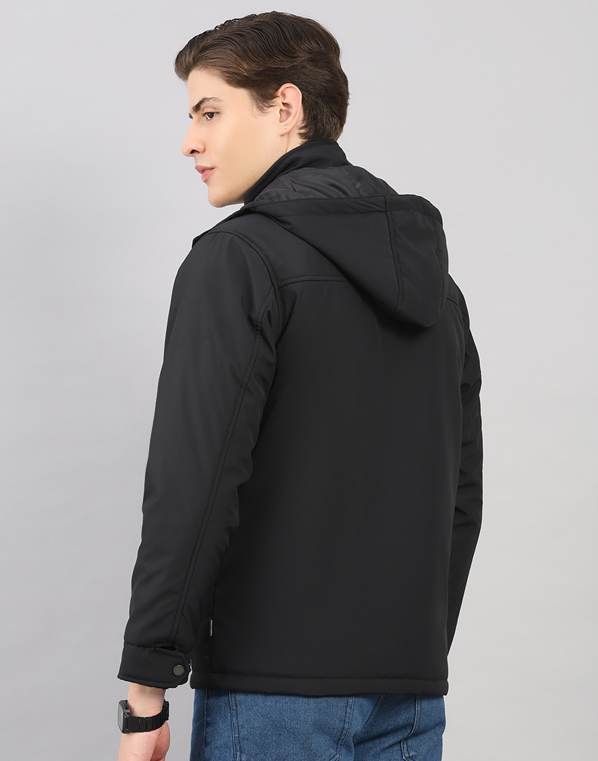 Image of MONTE CARLO Full Sleeve Solid Men Jacket