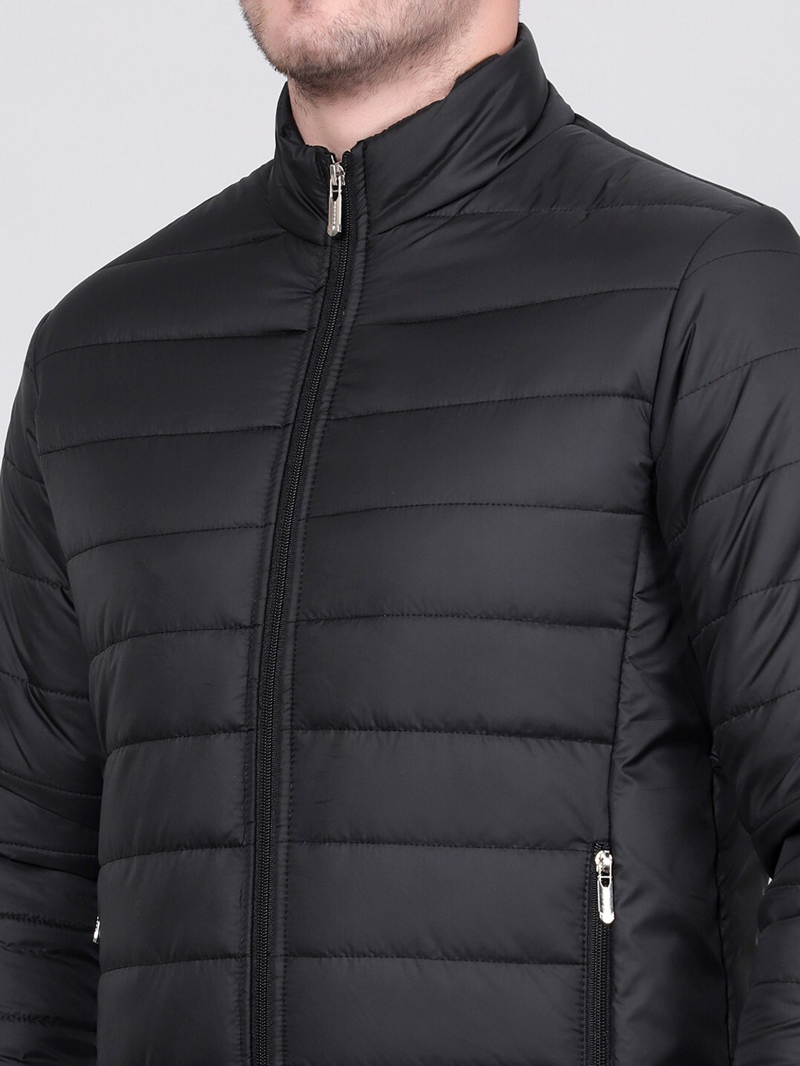 Image of KOTTY Full Sleeve Solid Men Jacket