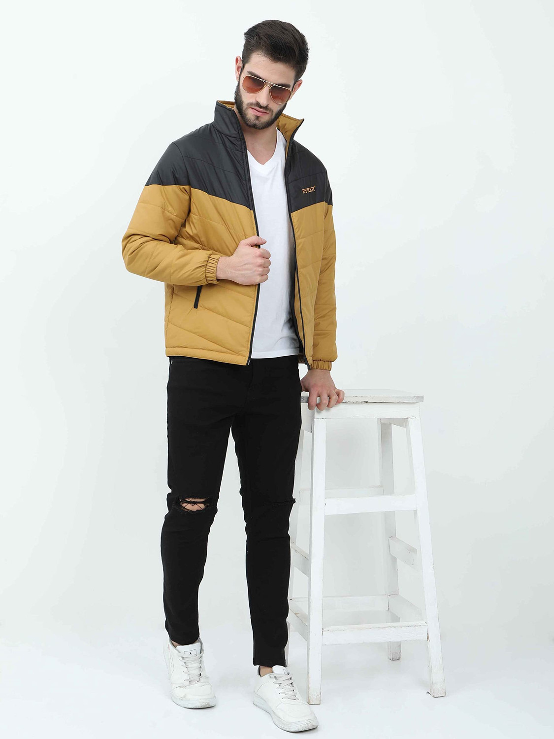 Image of Ryker Full Sleeve Colorblock Men Jacket