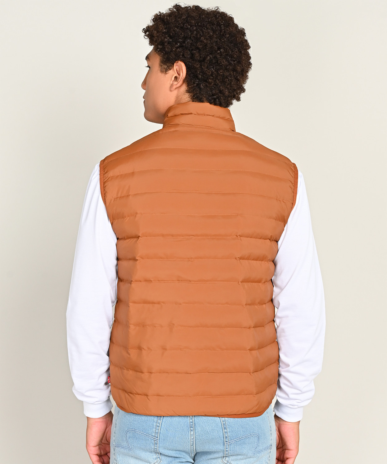 Image of LEVI'S Sleeveless Solid Men Jacket