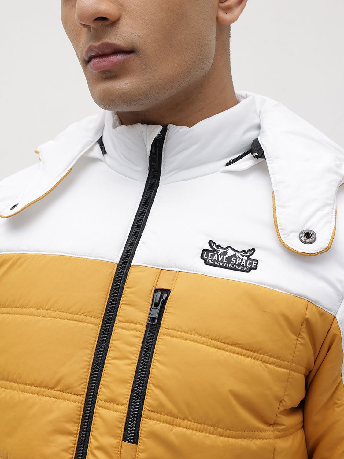 Image of Roadster Full Sleeve Colorblock Men Jacket