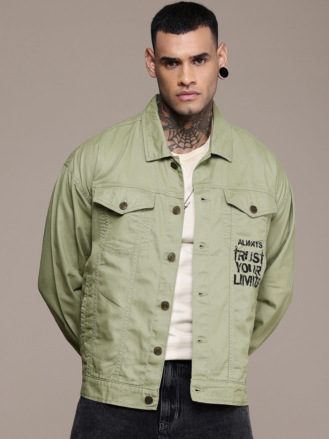 Image of Roadster Full Sleeve Printed Men Jacket