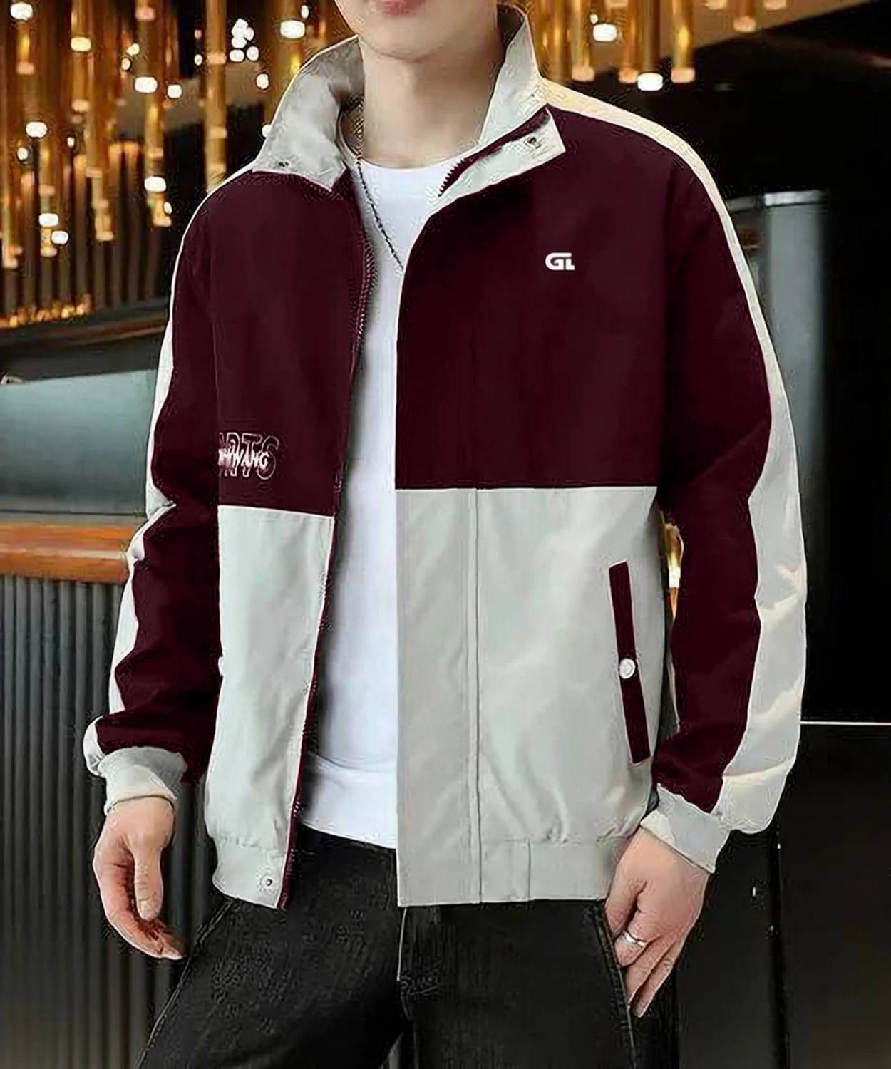 MOTREX Full Sleeve Colorblock Men Jacket - Image 2