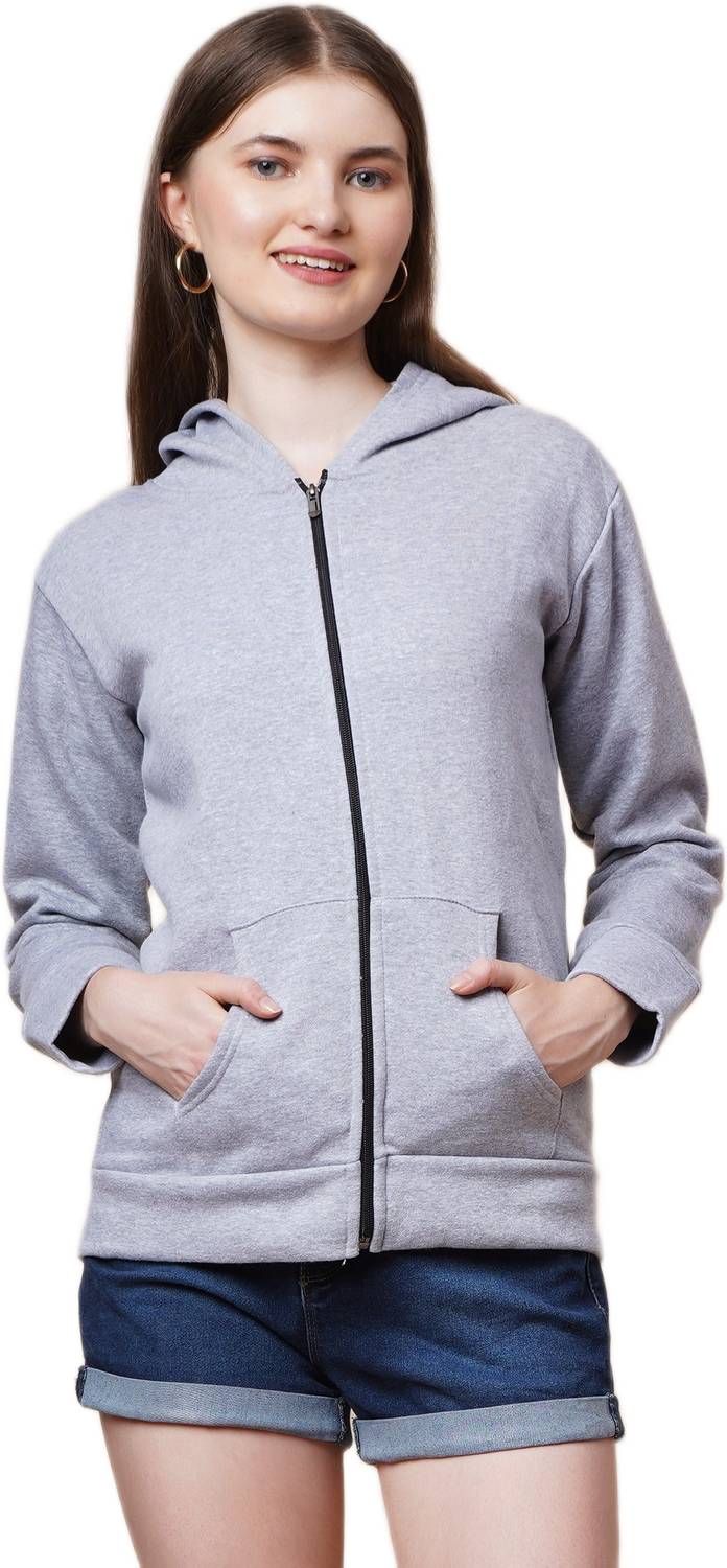 Ddaspration Full Sleeve Solid Women Jacket