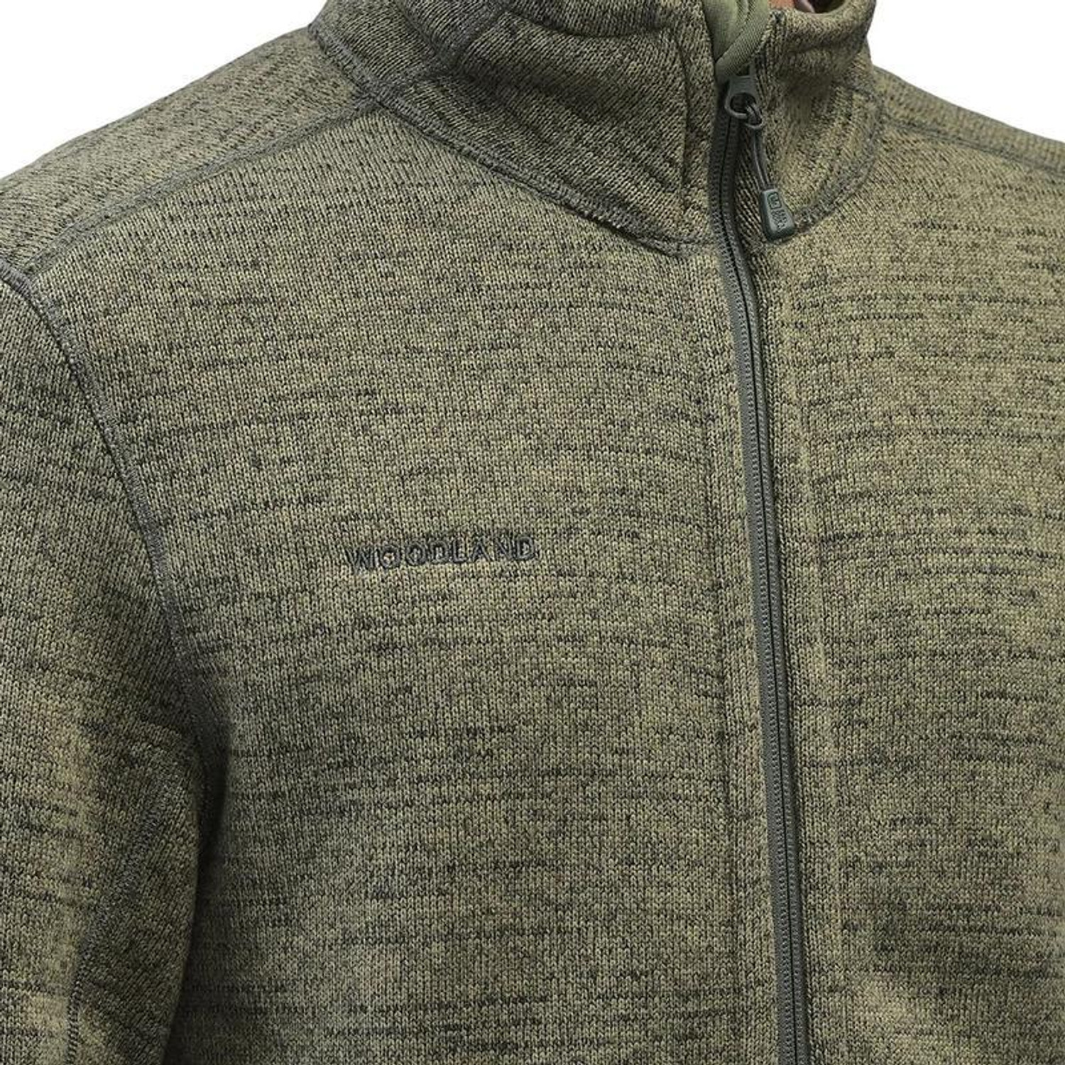 Image of WOODLAND Men Solid Casual Jacket