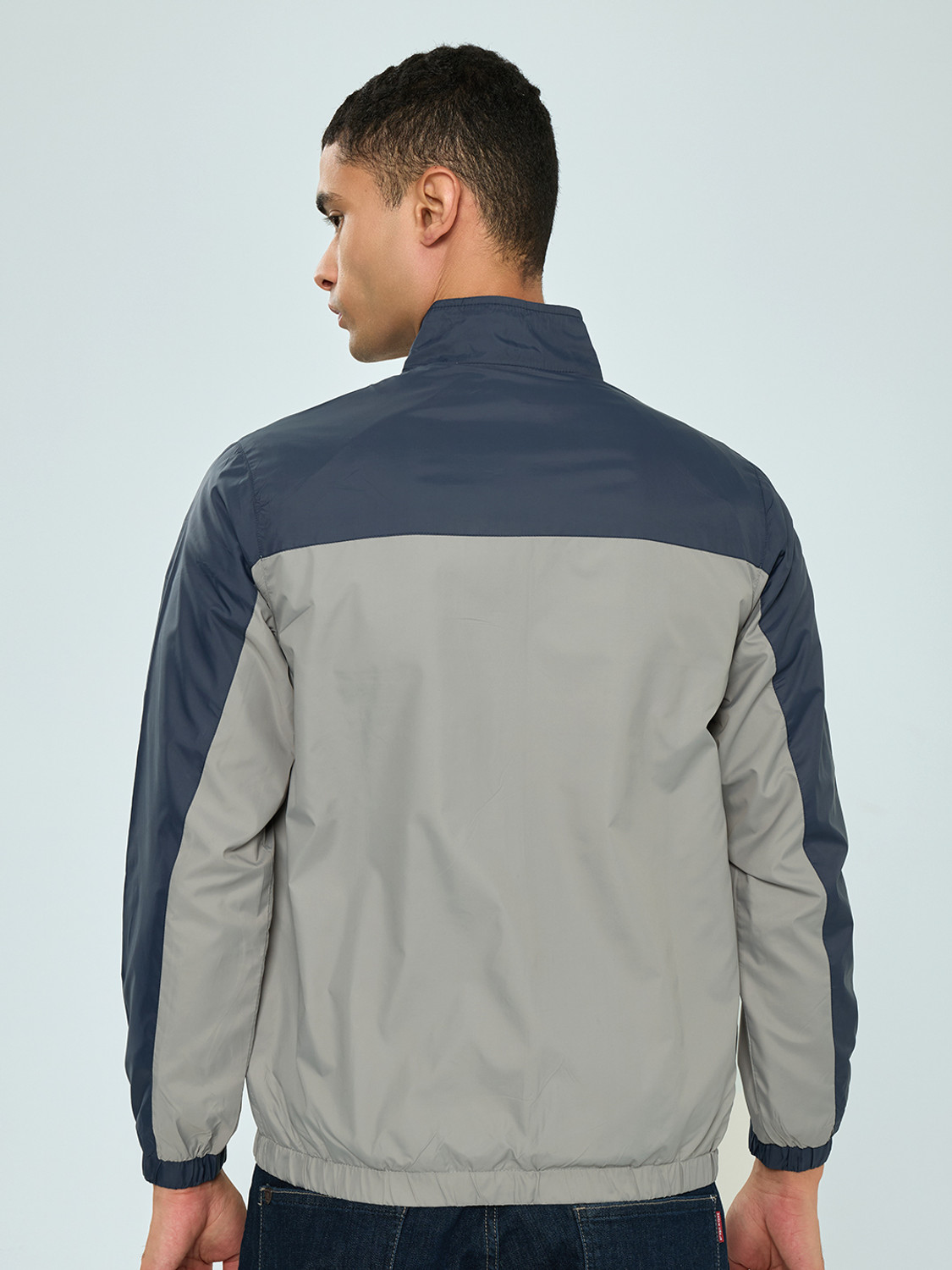 Image of MONTE CARLO Men Self Design Casual Jacket