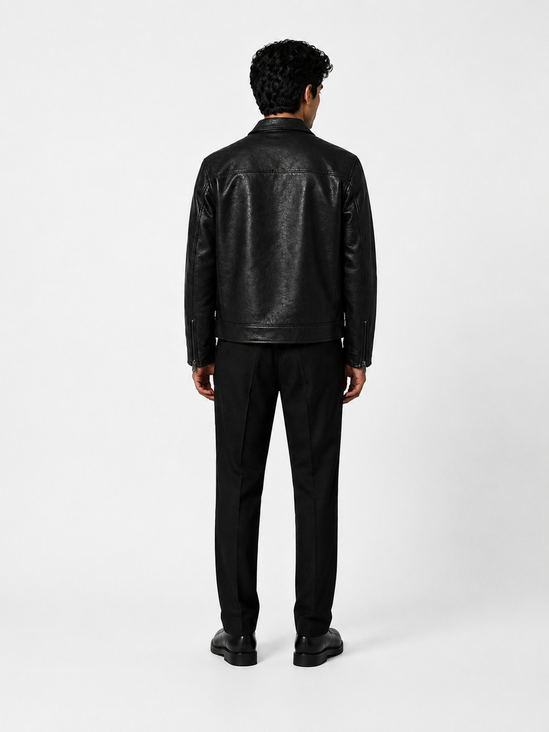 Image of SAFAISION Full Sleeve Solid Men Jacket