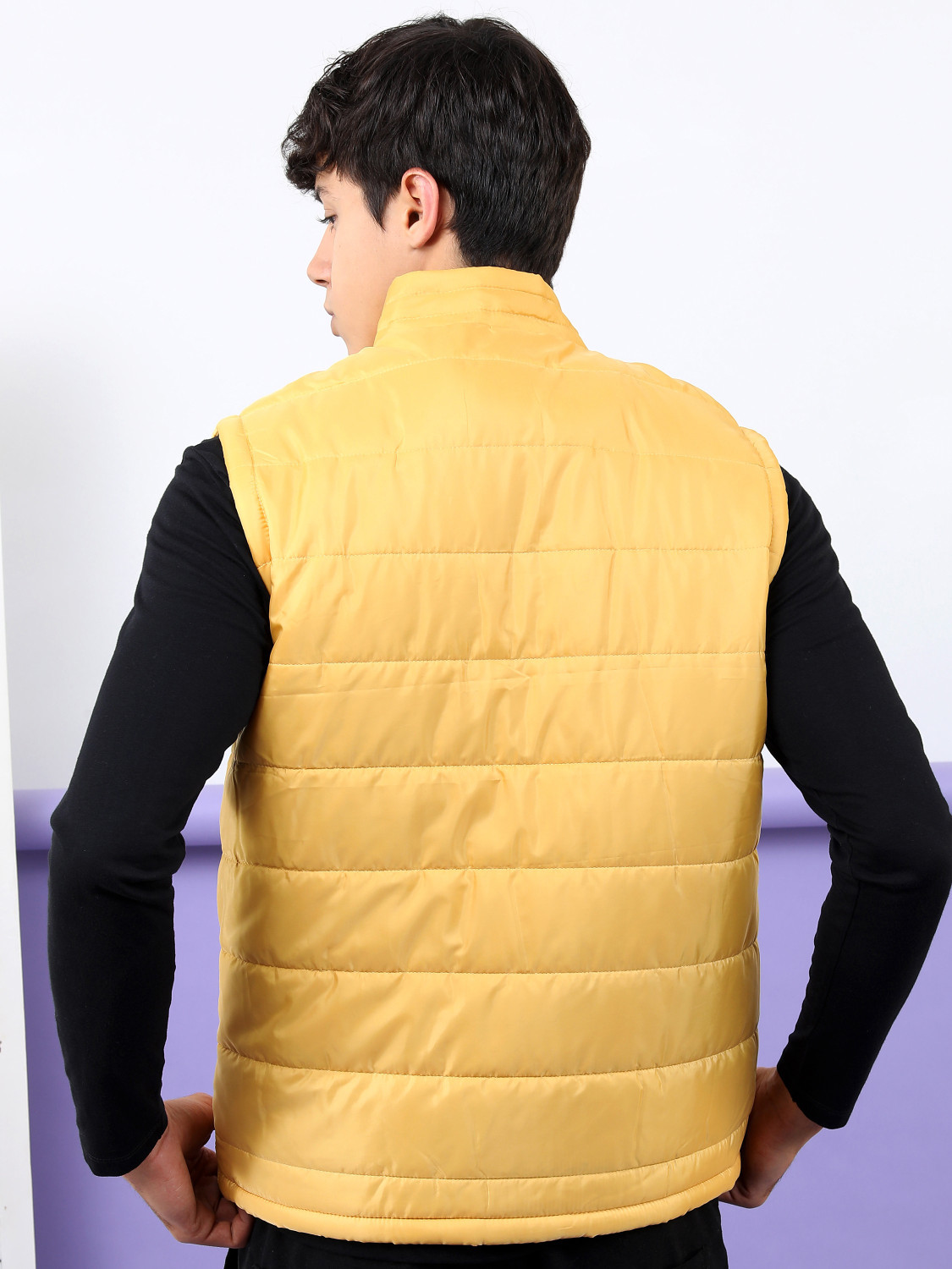 Image of HIGHLANDER Sleeveless Solid Men Jacket
