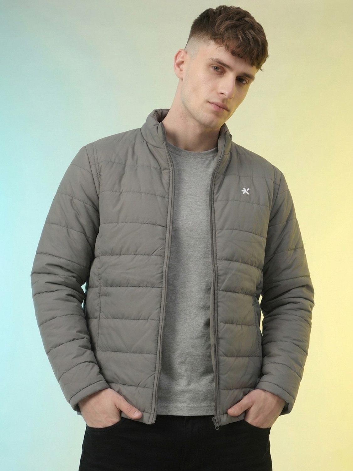 Image of HRX by Hrithik Roshan Men Solid Sports Jacket