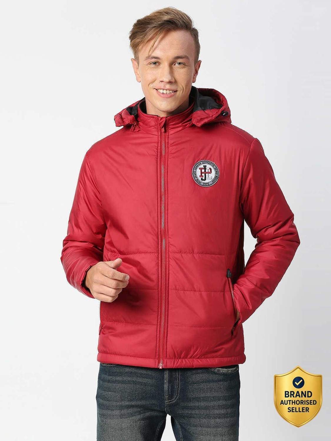 Image of Pepe Jeans Full Sleeve Solid Men Jacket