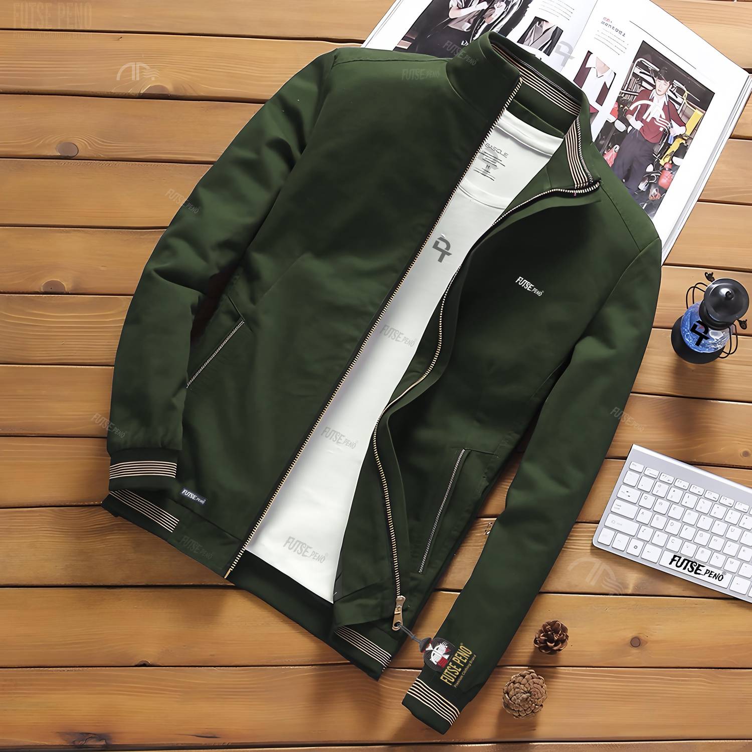 Badnaam Full Sleeve Solid Men & Women Jacket