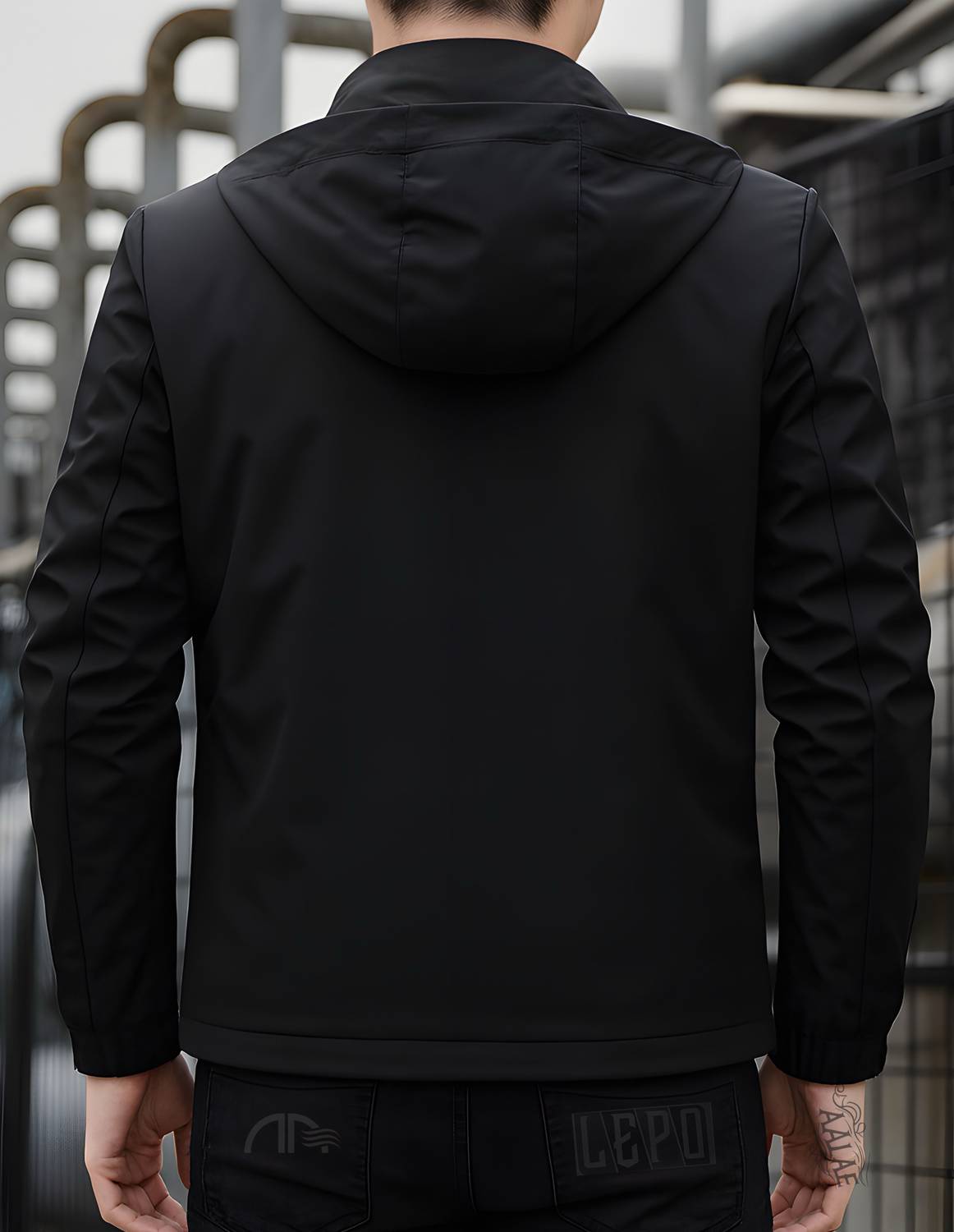 FUTSE PENO Full Sleeve Solid Men Jacket - Image 4
