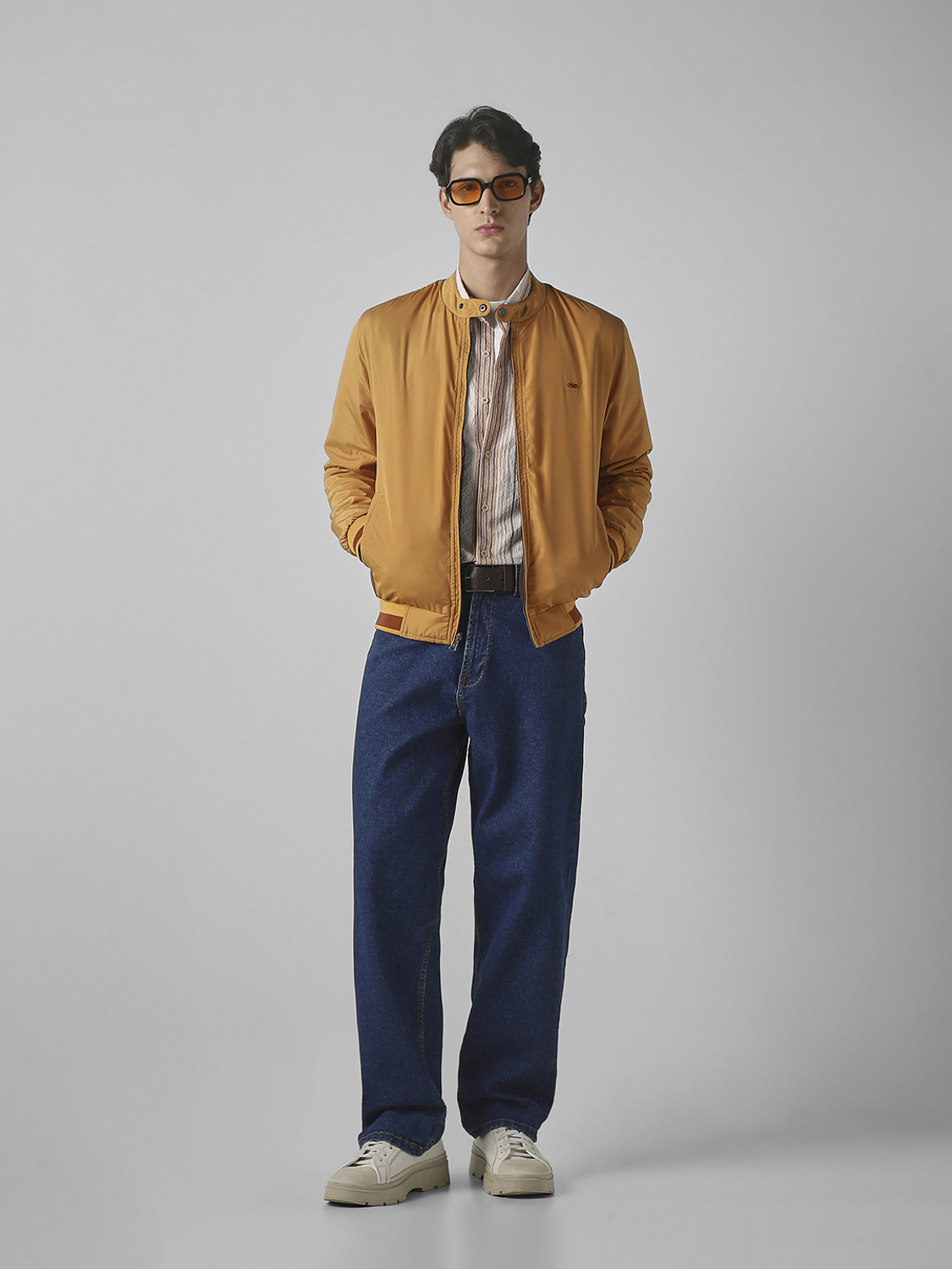 Image of MUFTI Full Sleeve Solid Men Jacket