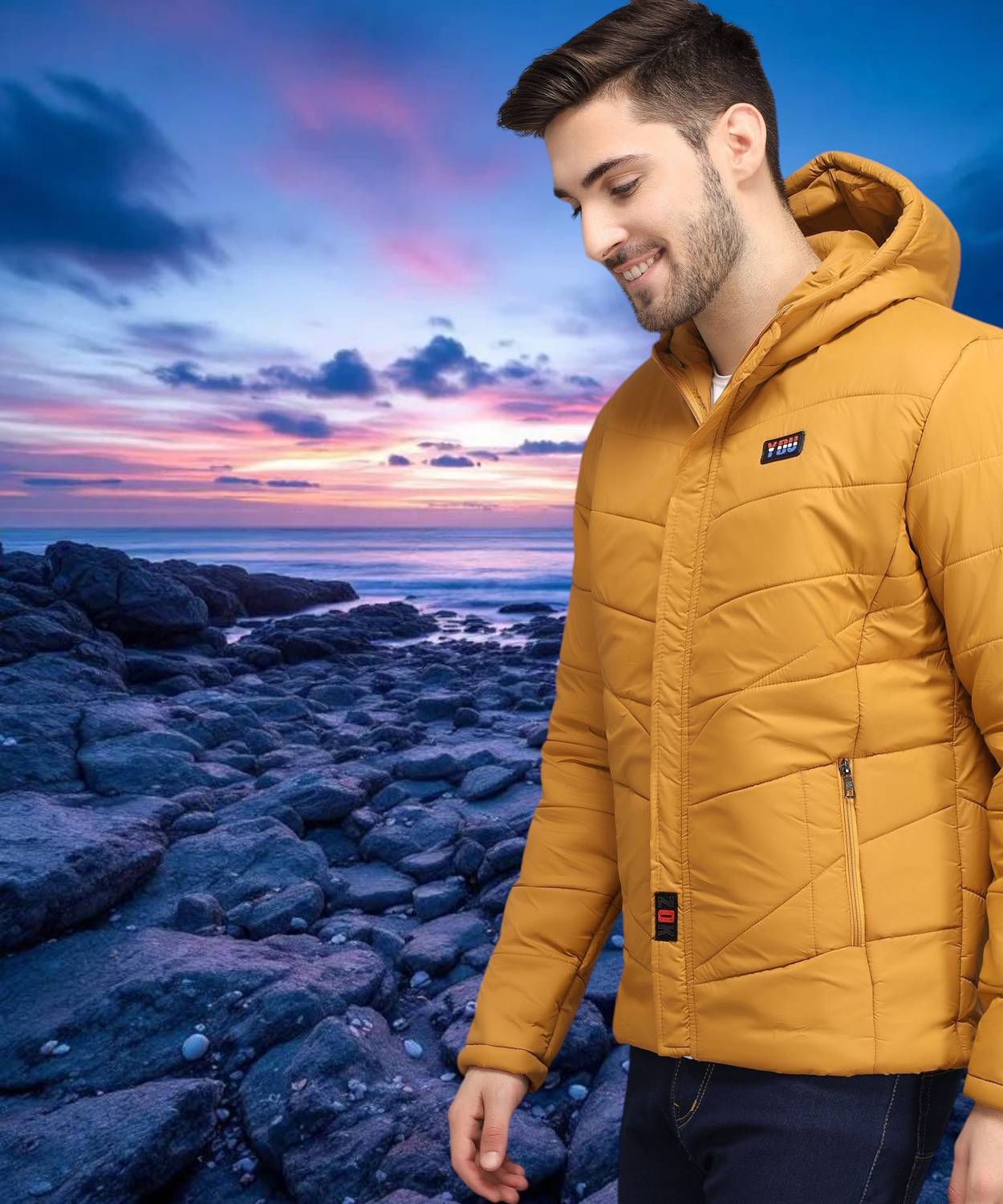 DRESSBASE Men Solid Casual Jacket - Image 4