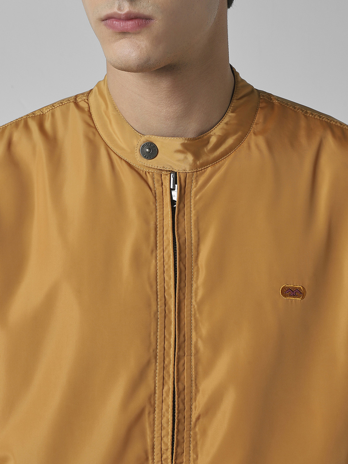 Image of MUFTI Full Sleeve Solid Men Jacket